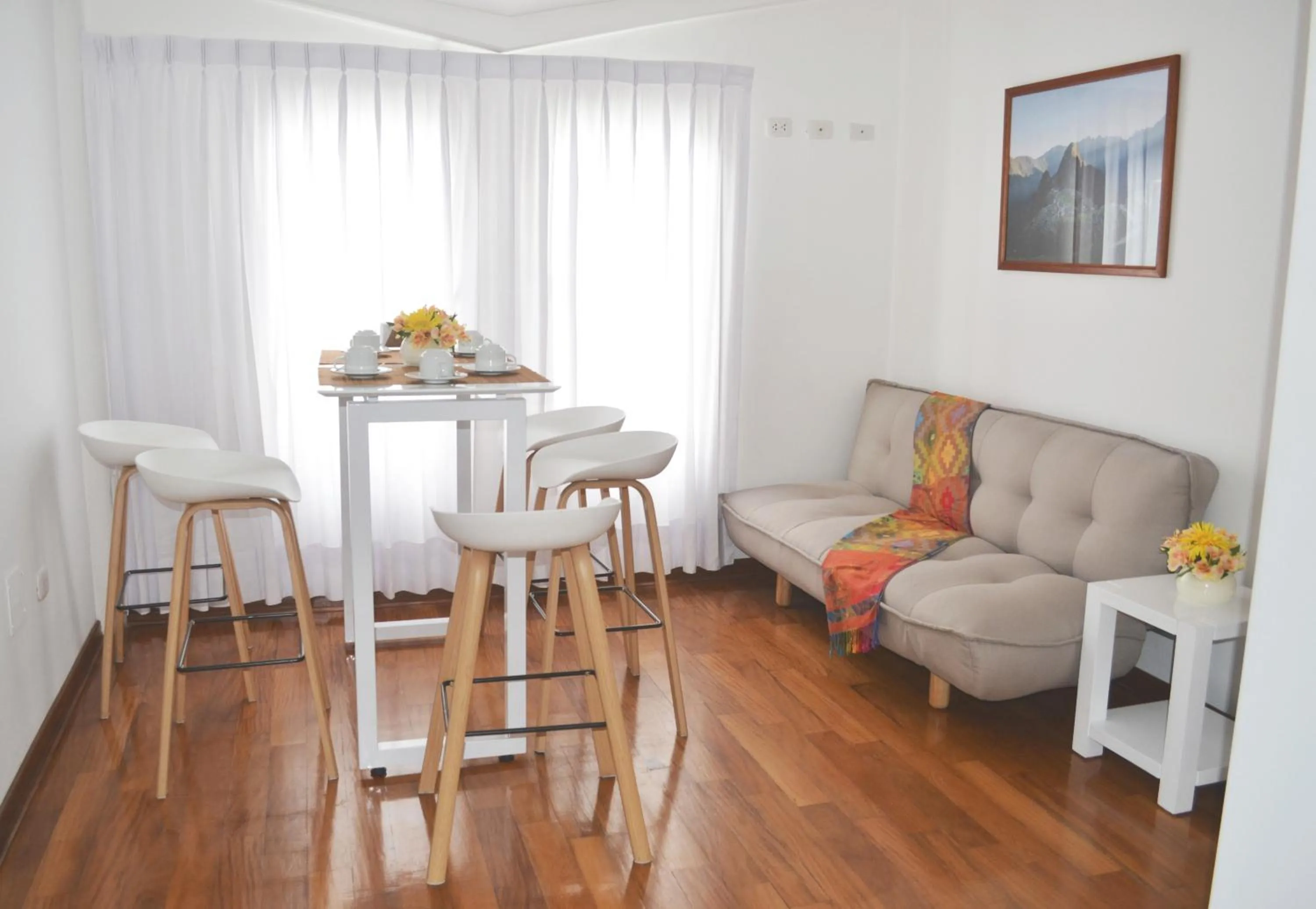 Living room in Katari Apart Hotel at Qorikancha