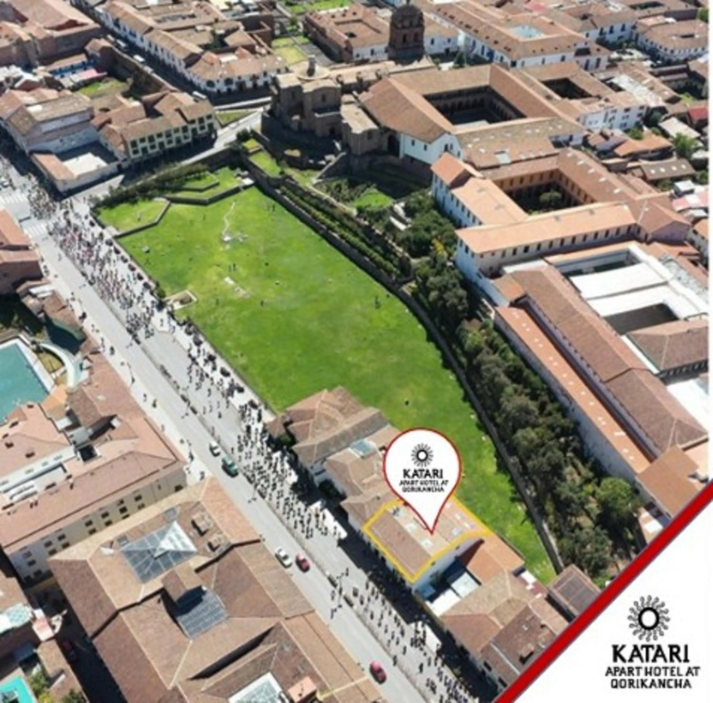 Property building in Katari Apart Hotel at Qorikancha