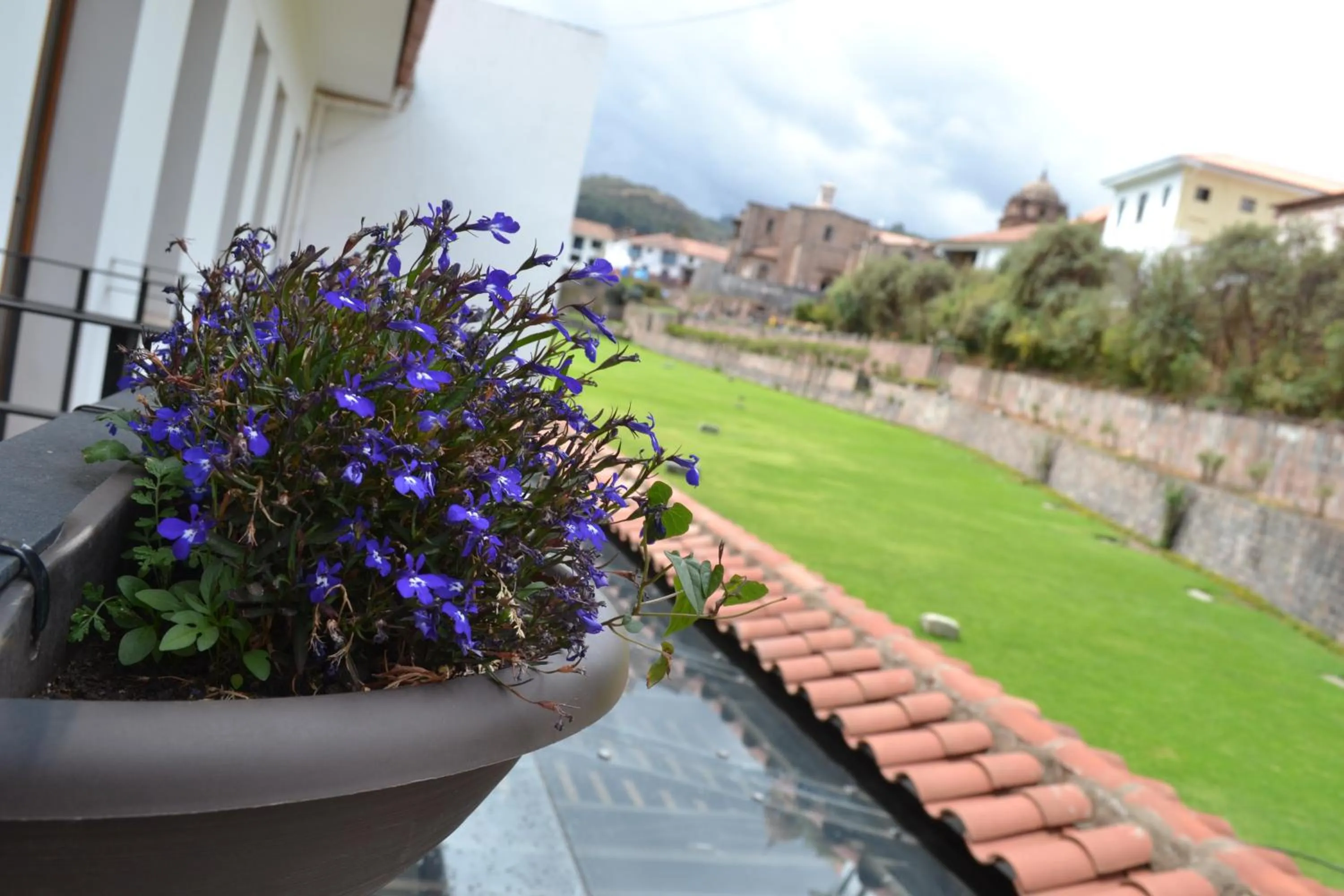 Balcony/Terrace in Katari Apart Hotel at Qorikancha