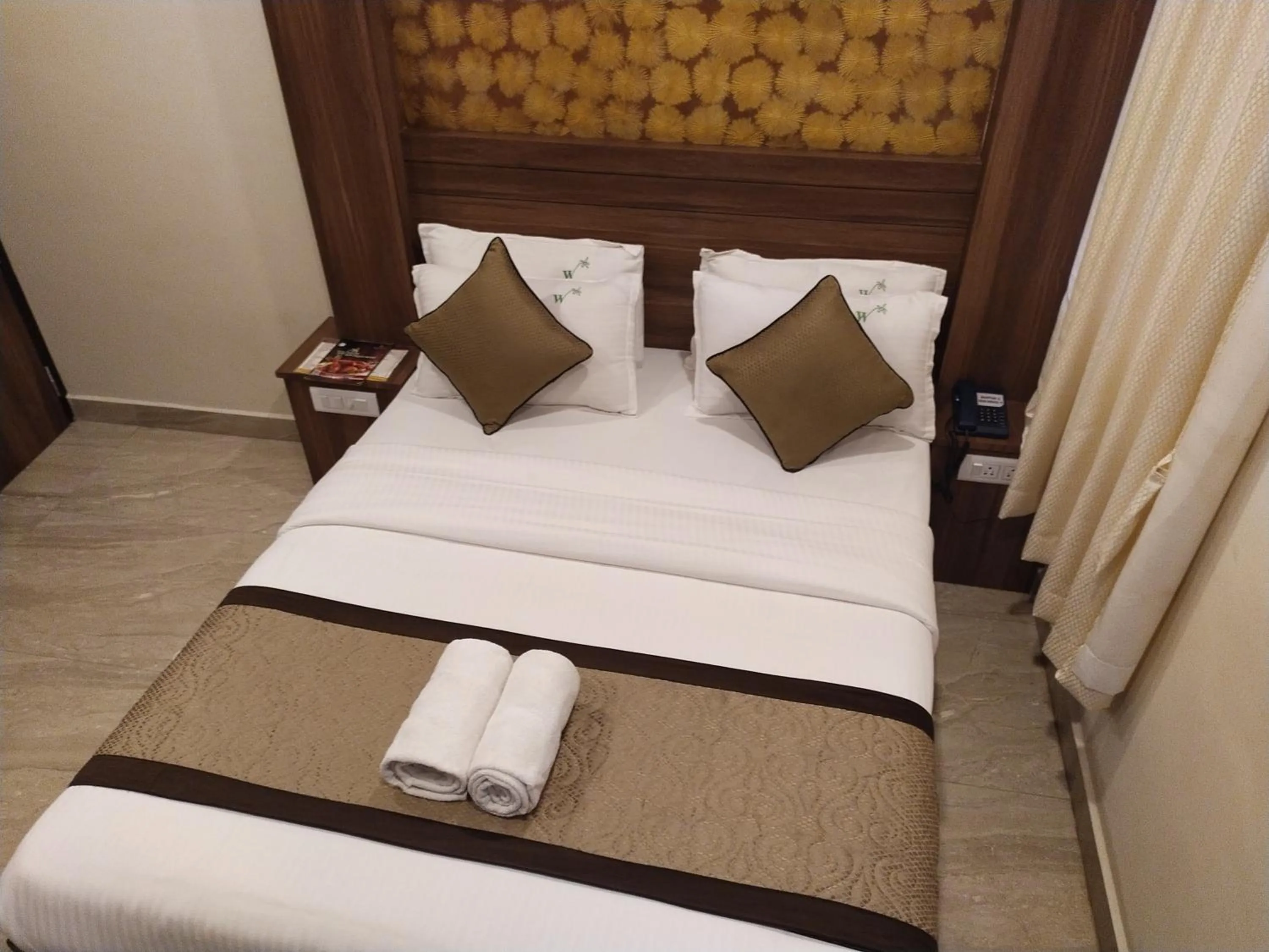 Bed in Hotel White Boutique