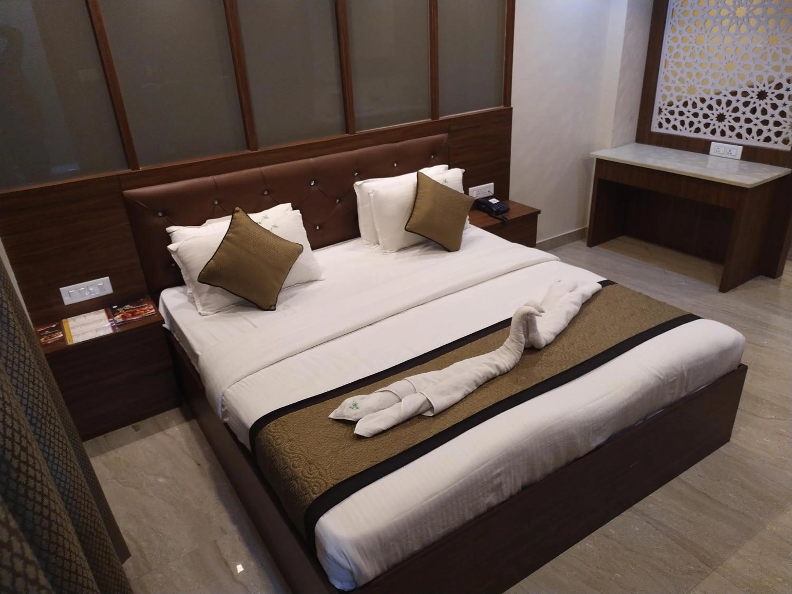 Bed in Hotel White Boutique