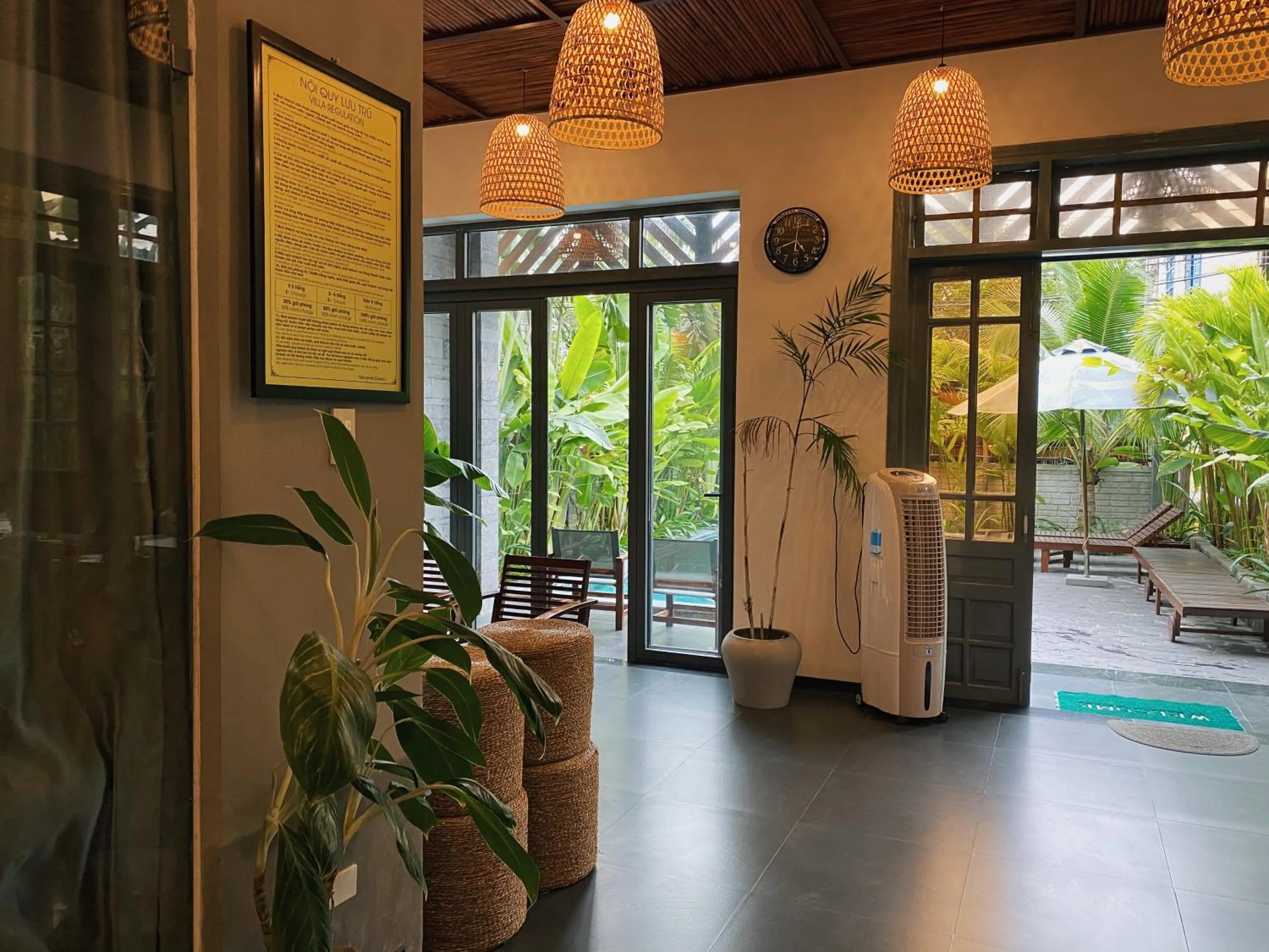 Lobby or reception in Tropical Home Villa