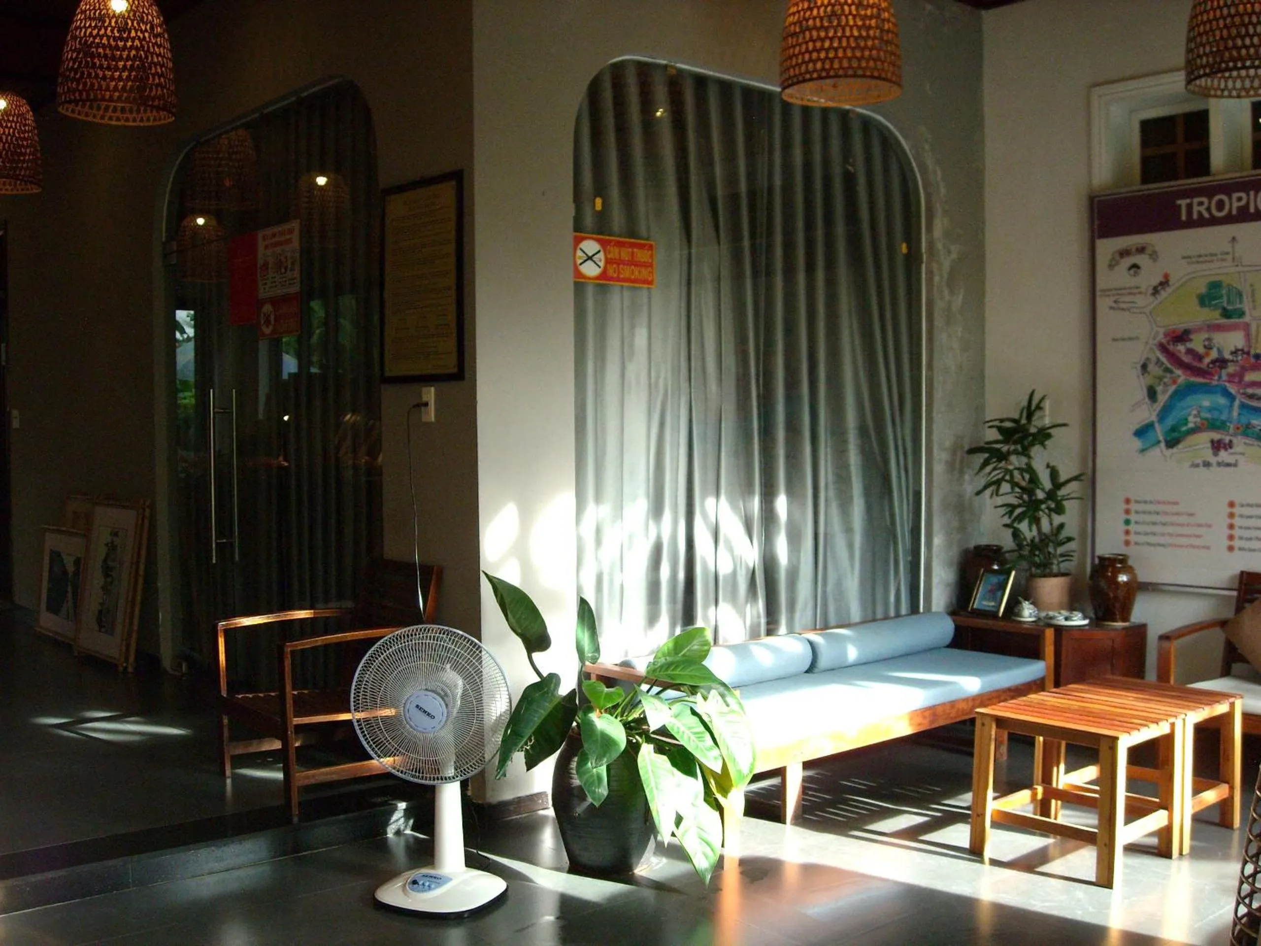 Lobby or reception in Tropical Home Villa