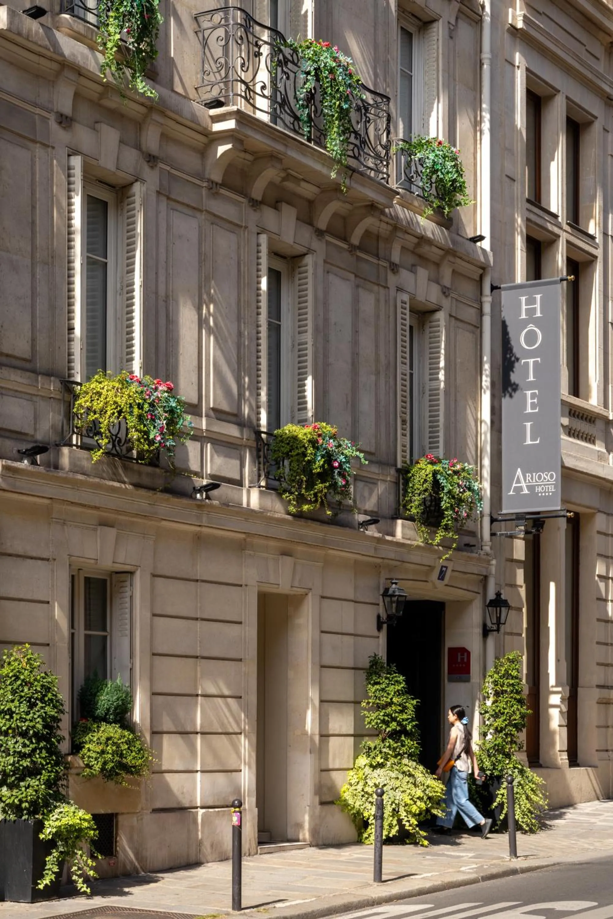 Facade/entrance in Arioso