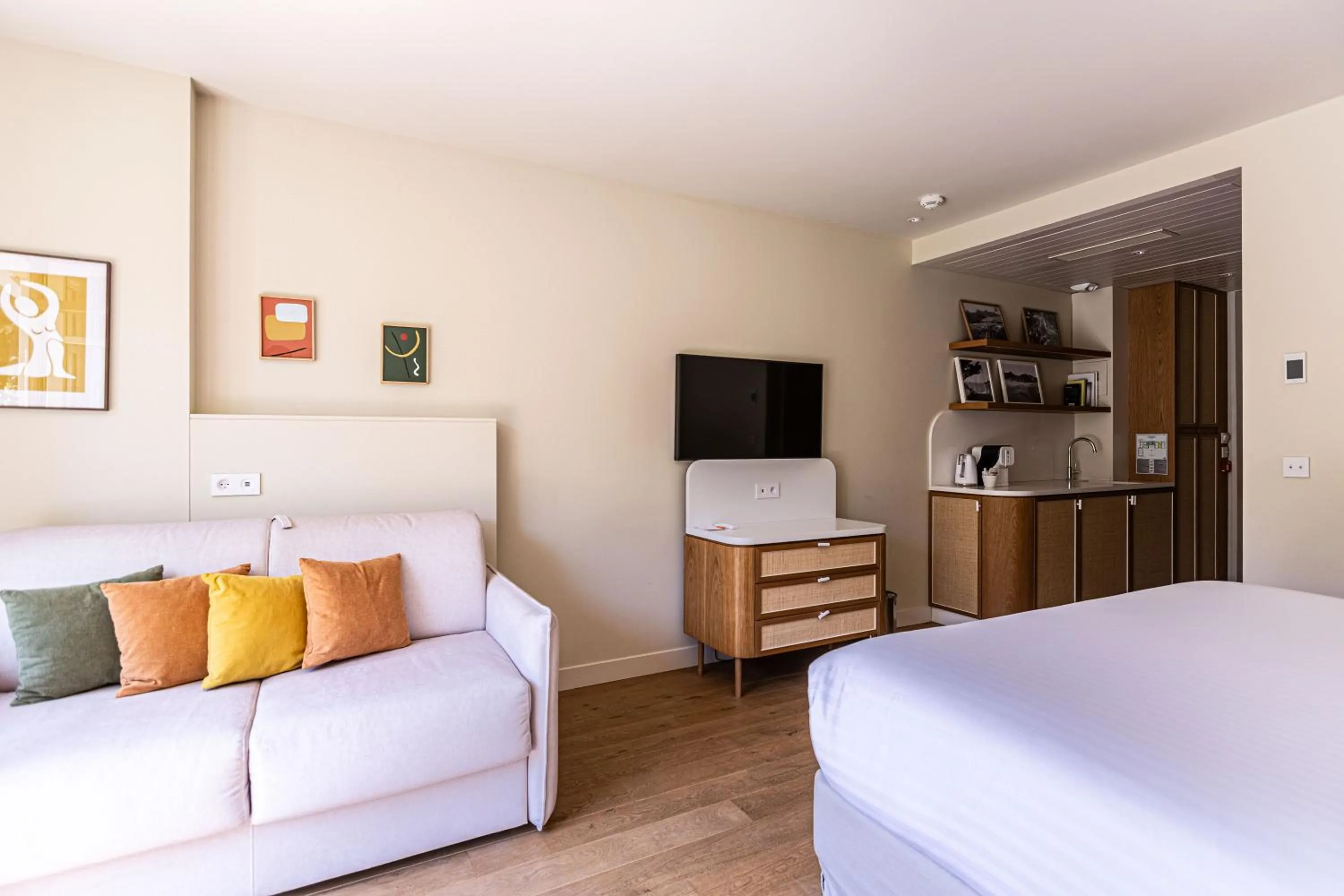 Bed in La Villa du Moulleau