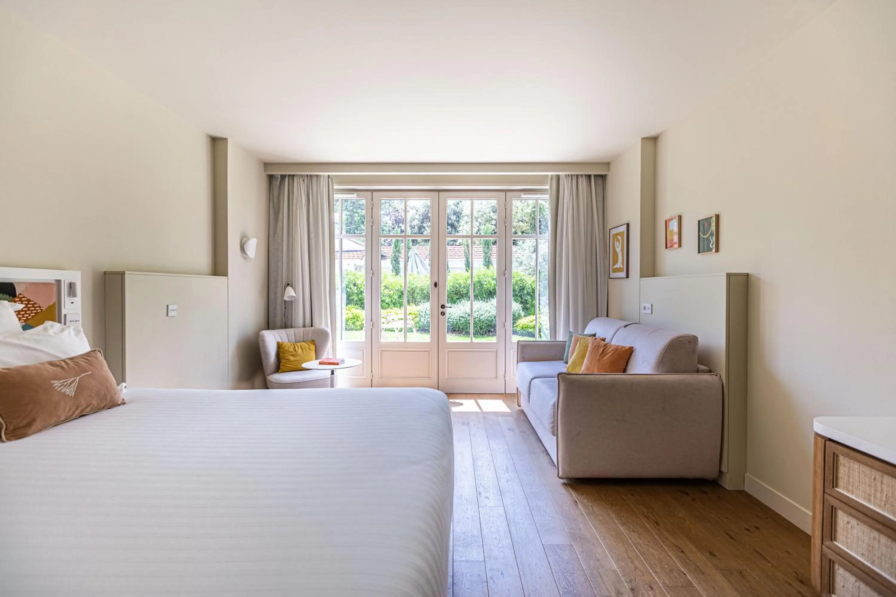 Bed in La Villa du Moulleau