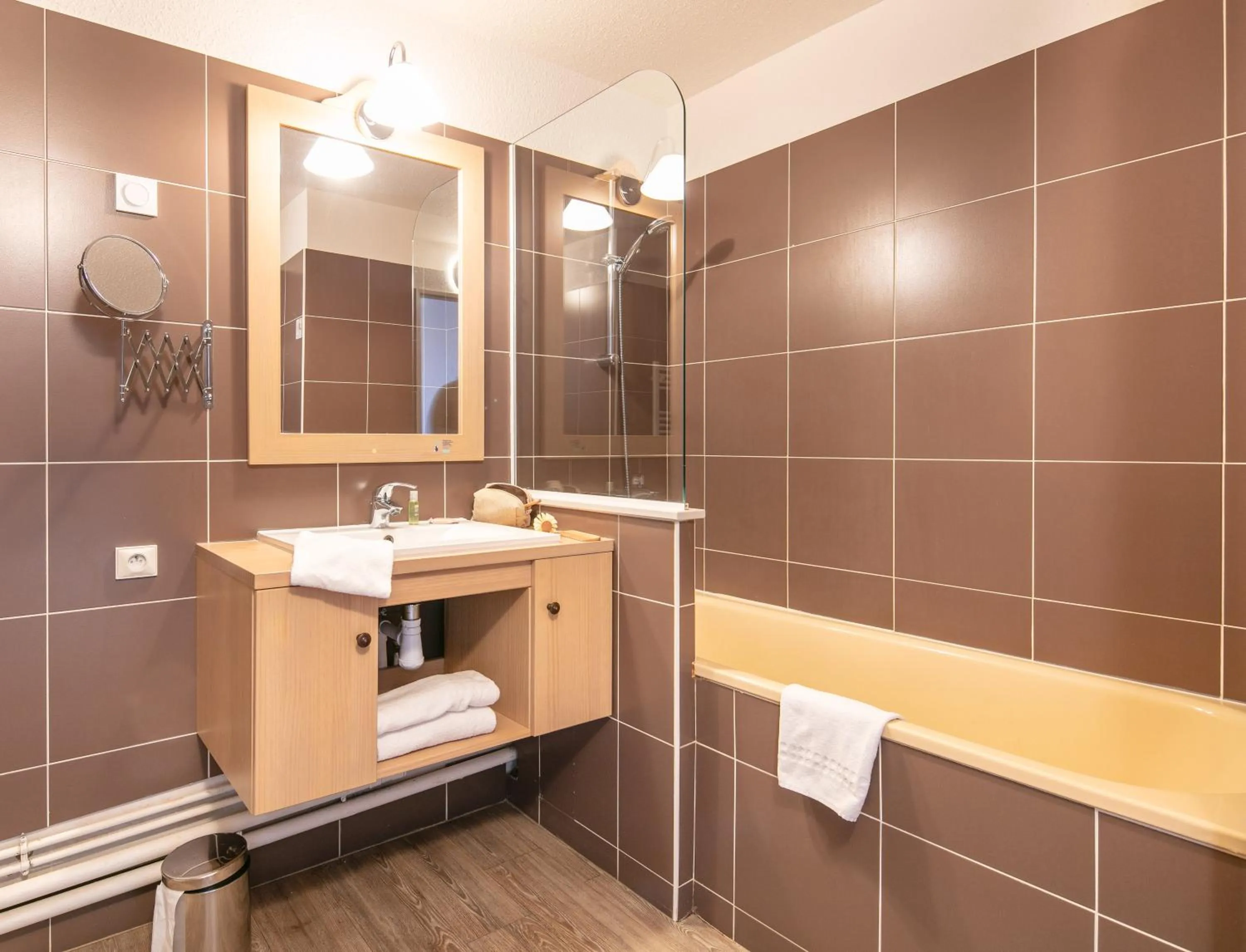 Bathroom in Résidence Pierre & Vacances Les Bergers