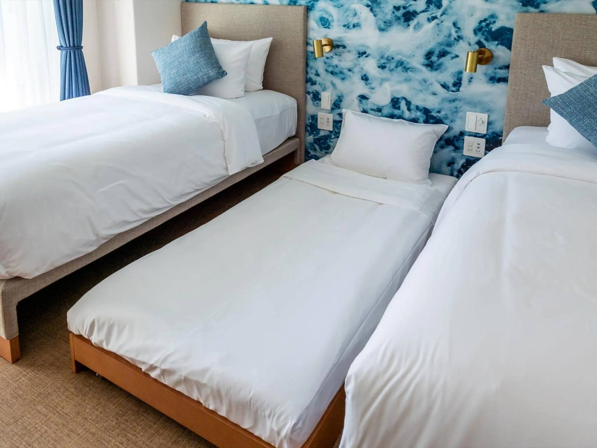 Bed in The Moana