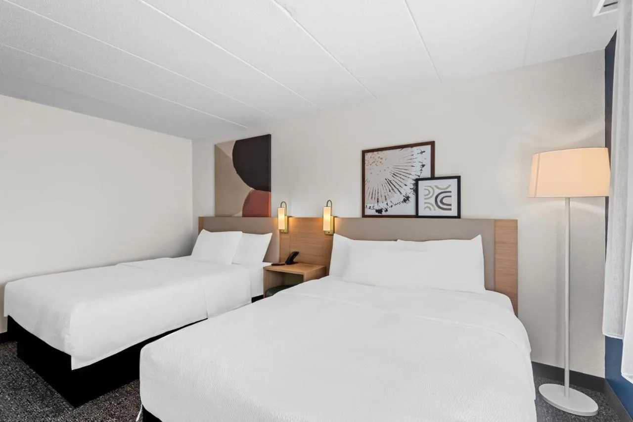 Bed in Spark by Hilton Cedar Falls