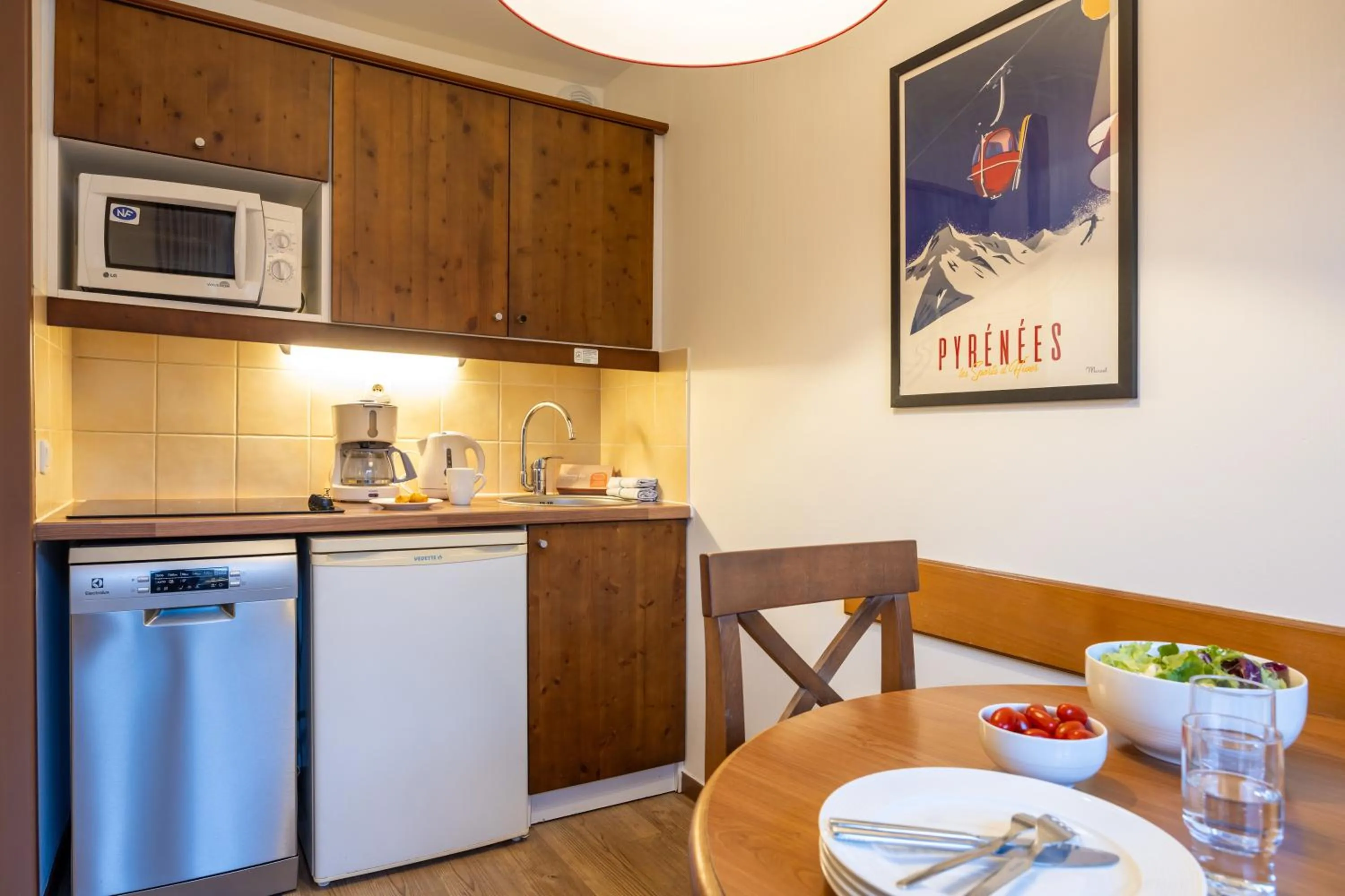 Coffee/tea facilities in Résidence Pierre & Vacances Les Trois Domaines