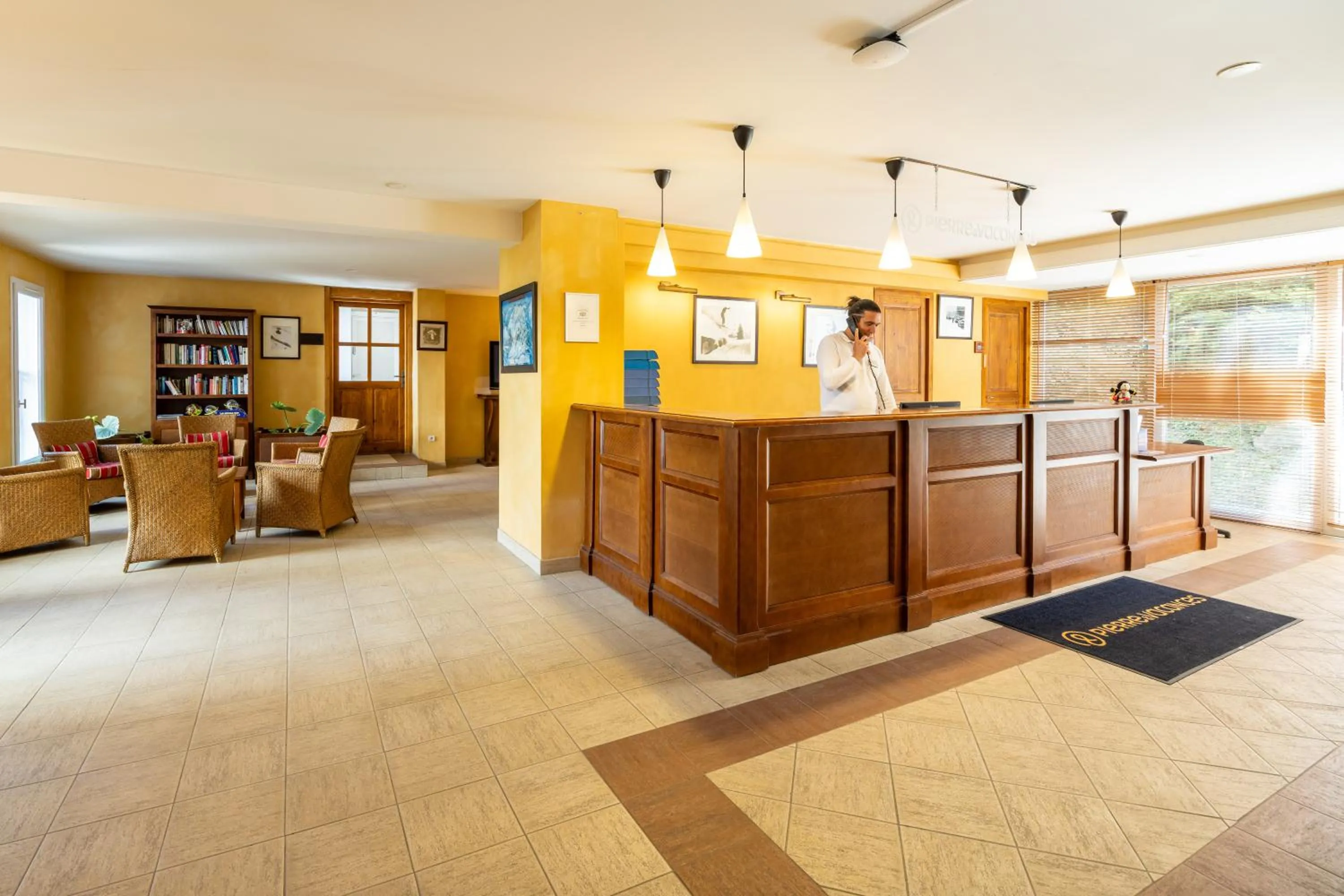 Living room in Résidence Pierre & Vacances Les Trois Domaines