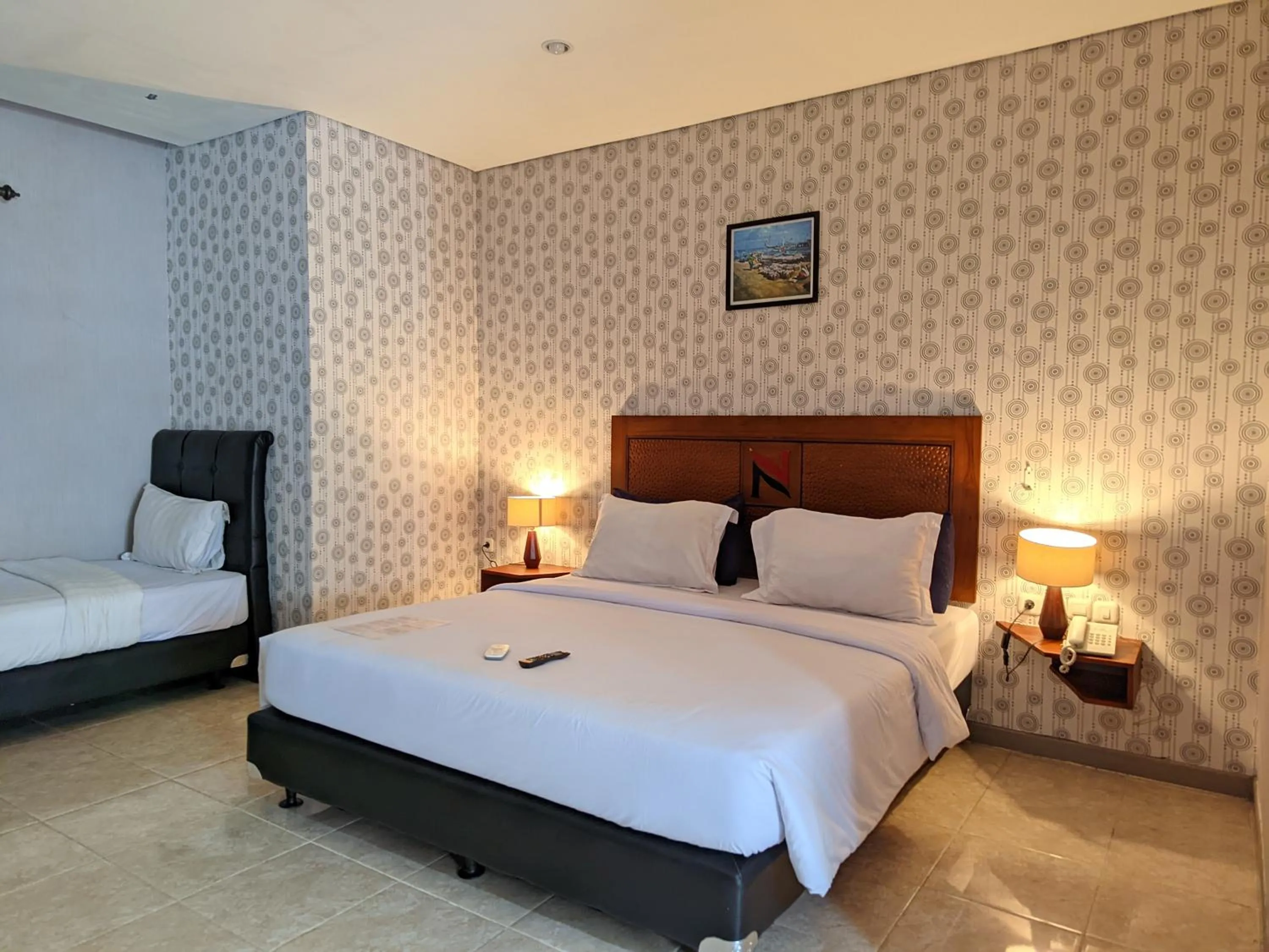 Bed in Hotel Nalendra Plaza Subang