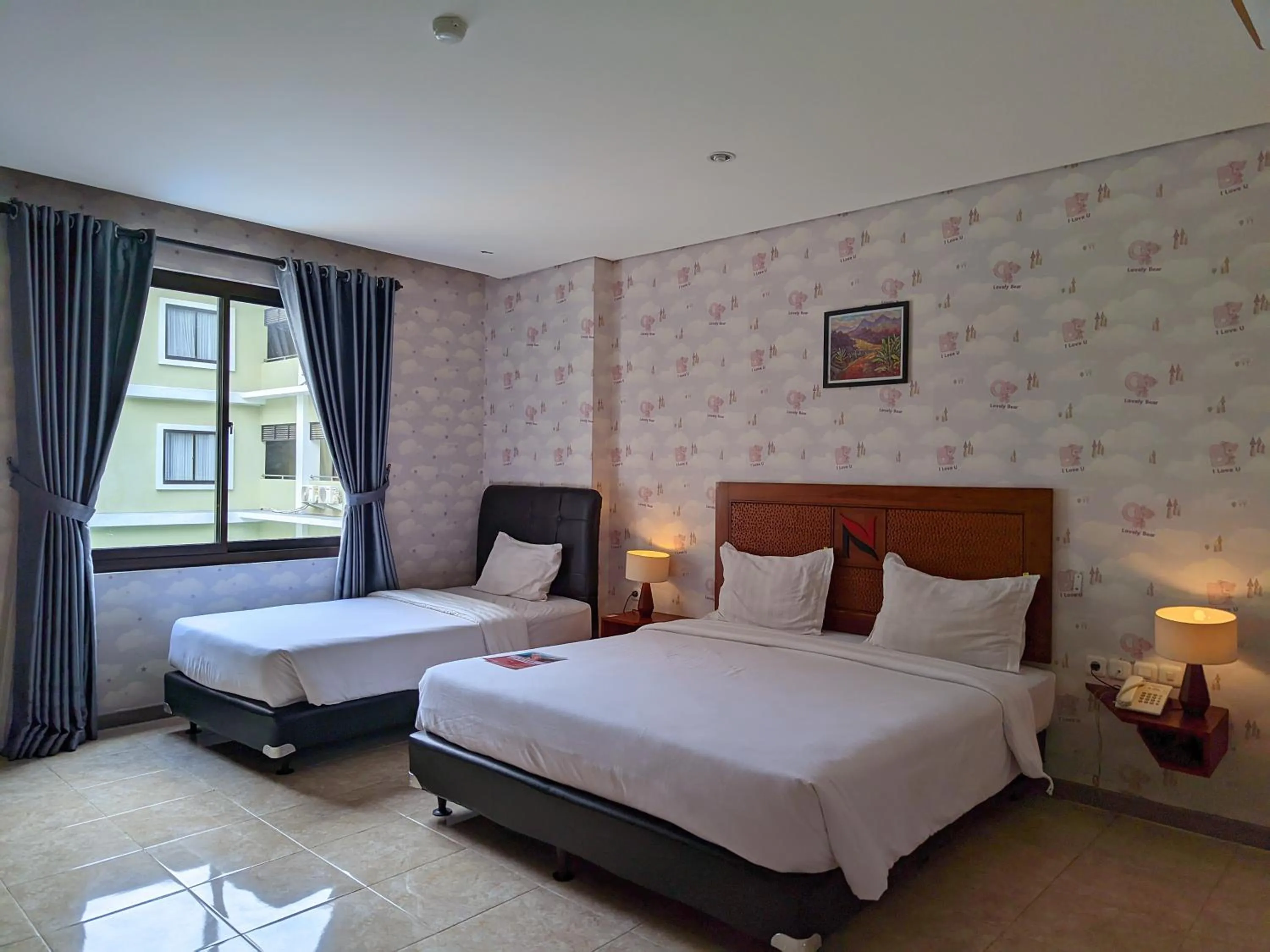 Bed in Hotel Nalendra Plaza Subang