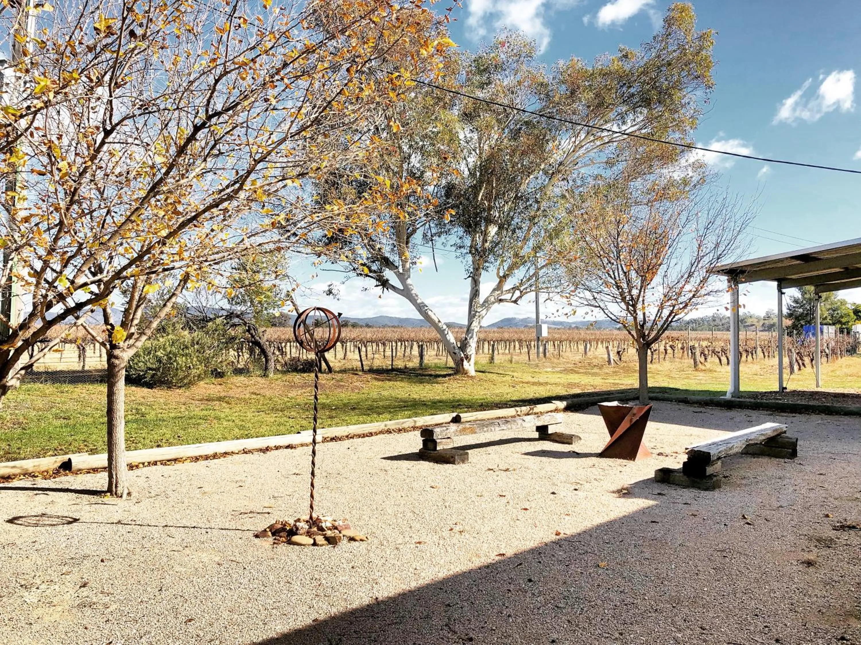 Garden in Pieter van Gent Winery & Vineyard