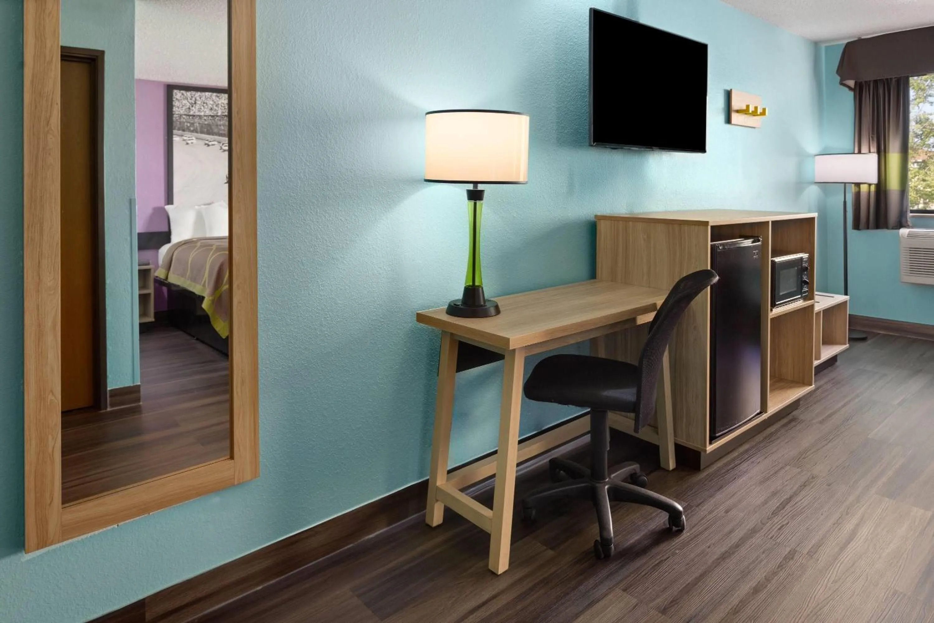 Photo of the whole room in Super 8 by Wyndham South Boston VA