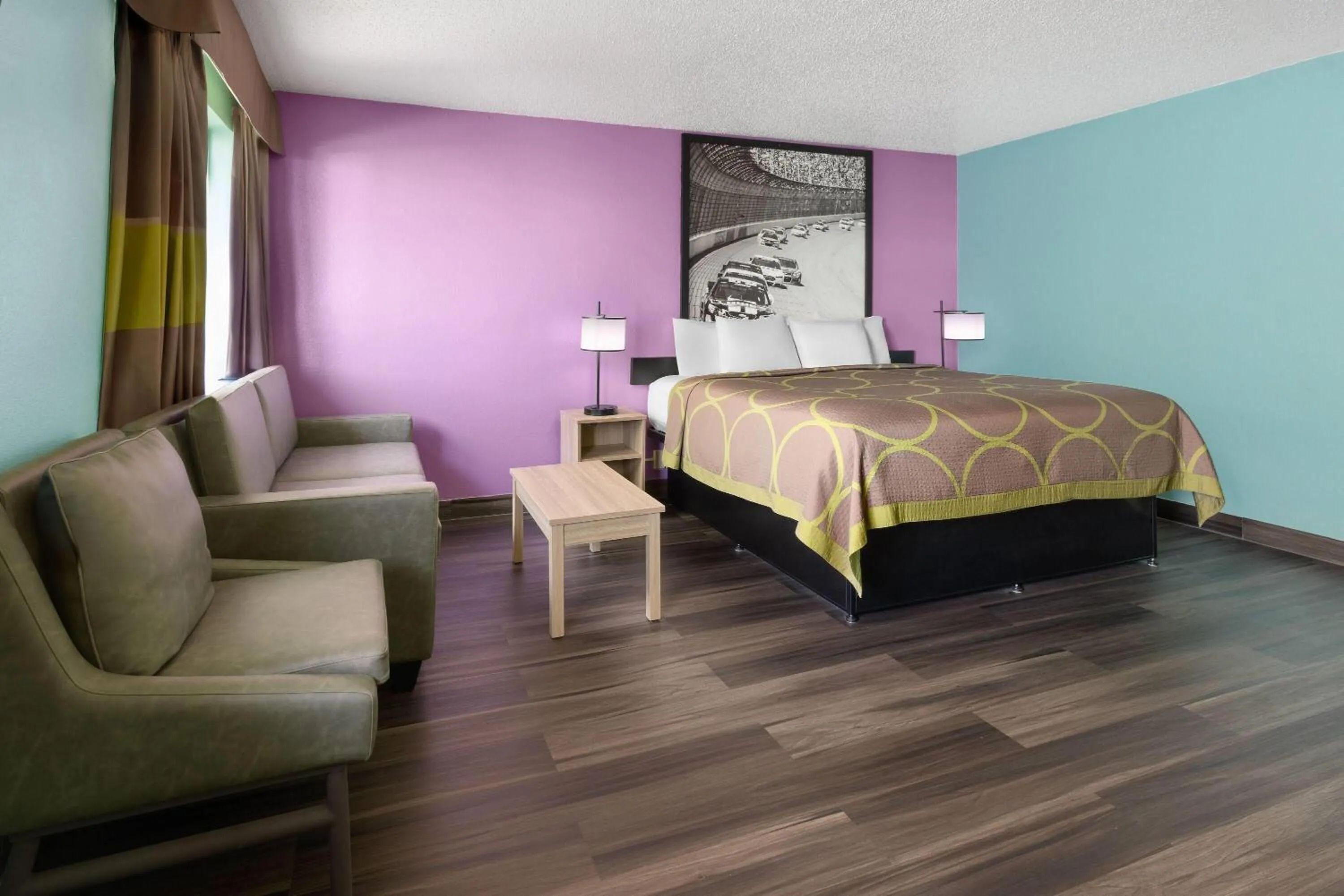 Photo of the whole room, Bed in Super 8 by Wyndham South Boston VA