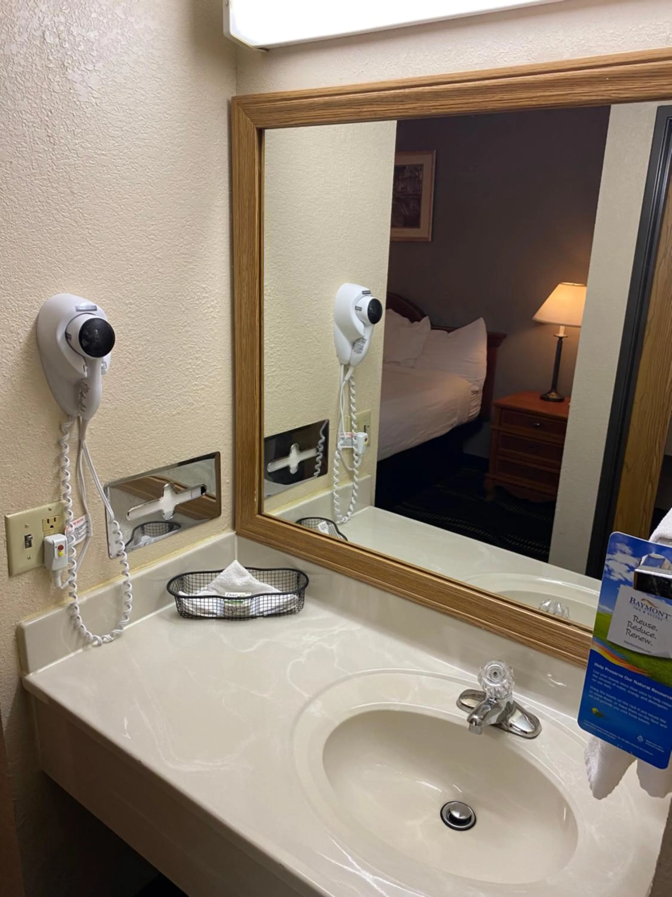 Bathroom in Baymont by Wyndham Logan