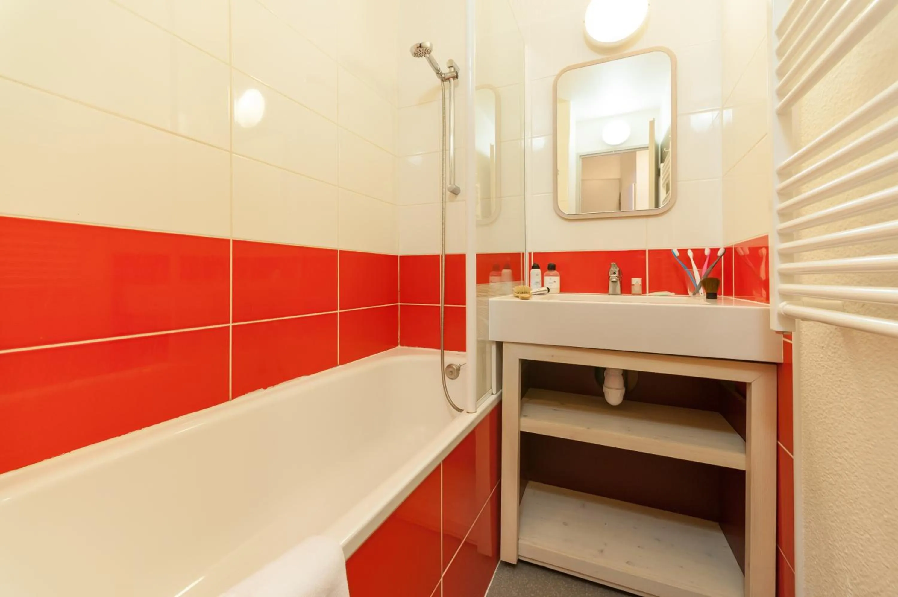 Bathroom in Résidence Pierre & Vacances La Daille