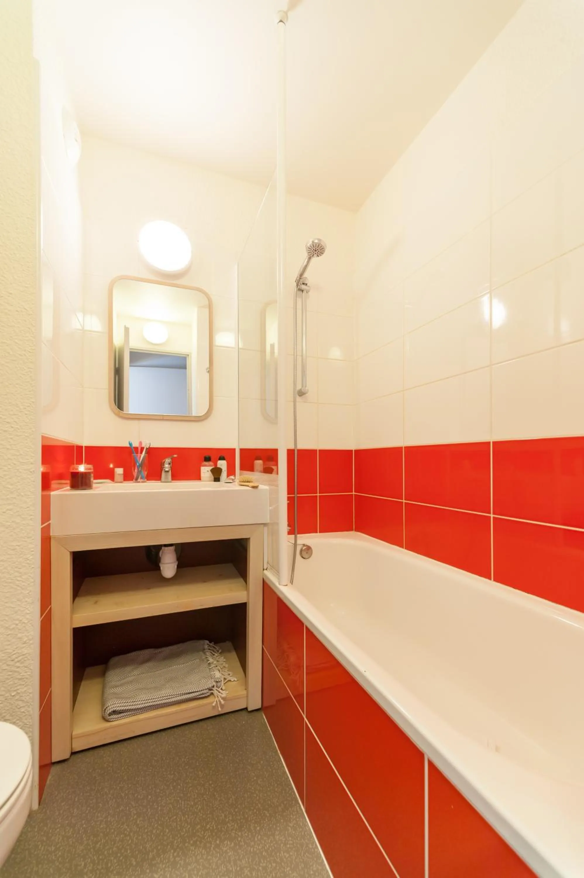 Shower in Résidence Pierre & Vacances La Daille