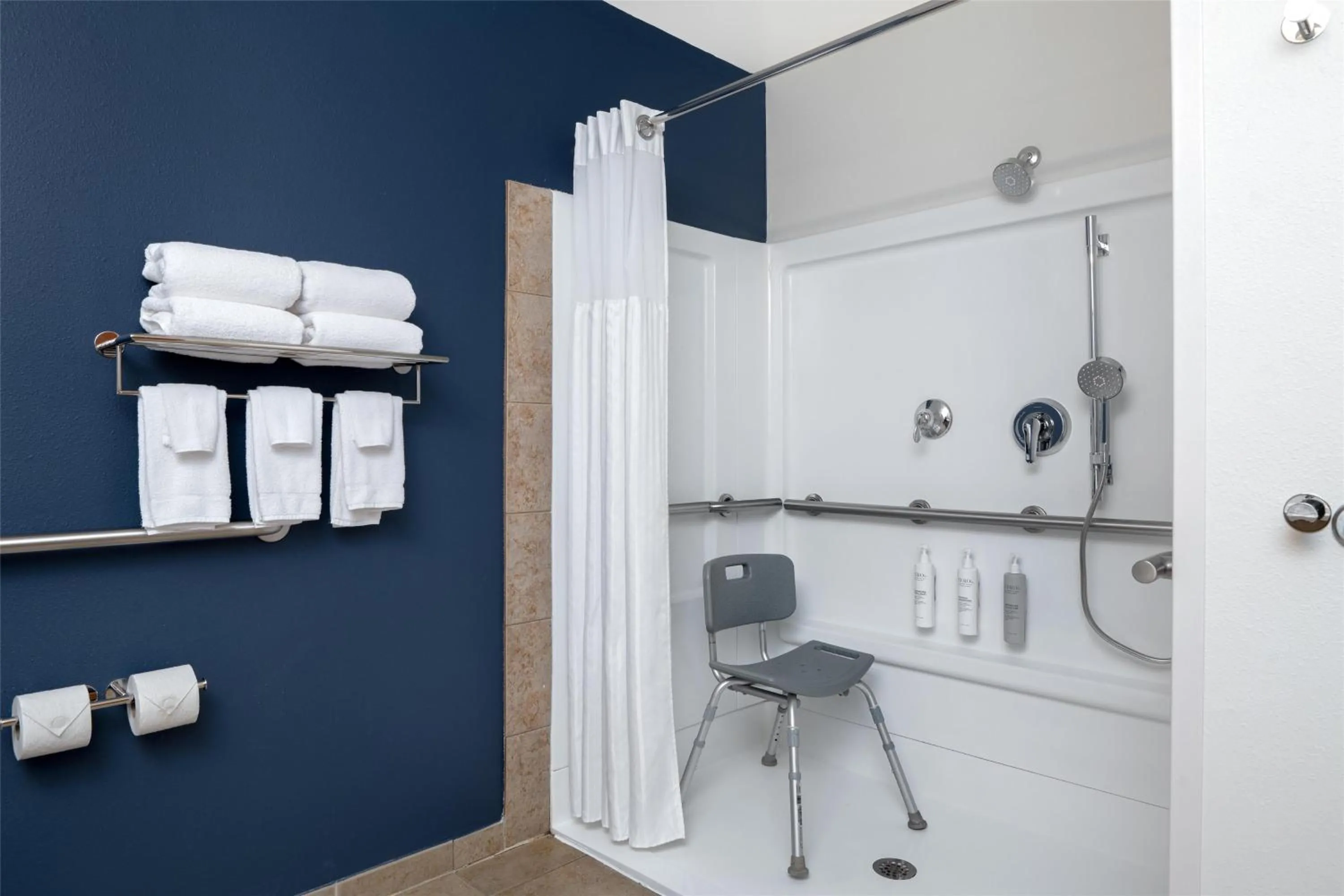 Bathroom in Spark By Hilton Smithfield I-95