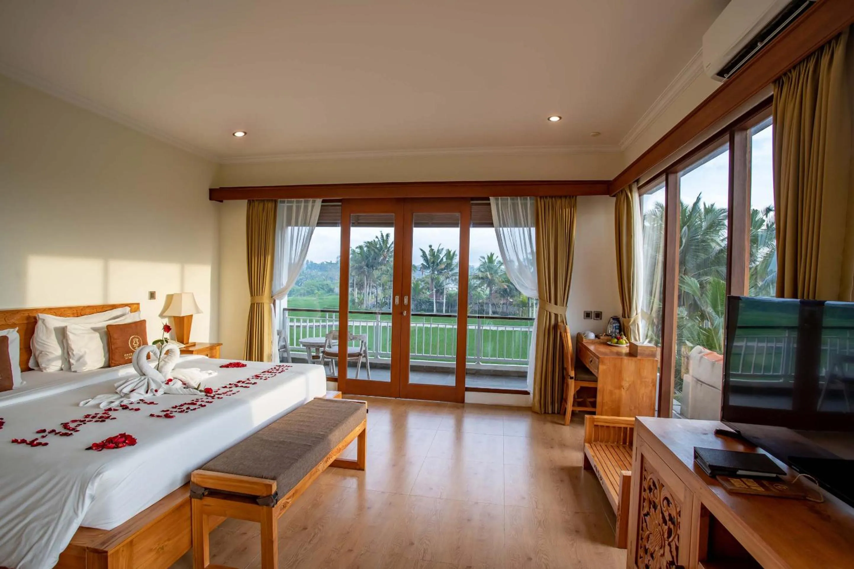 Bedroom, Bed in Paon Desa Ubud