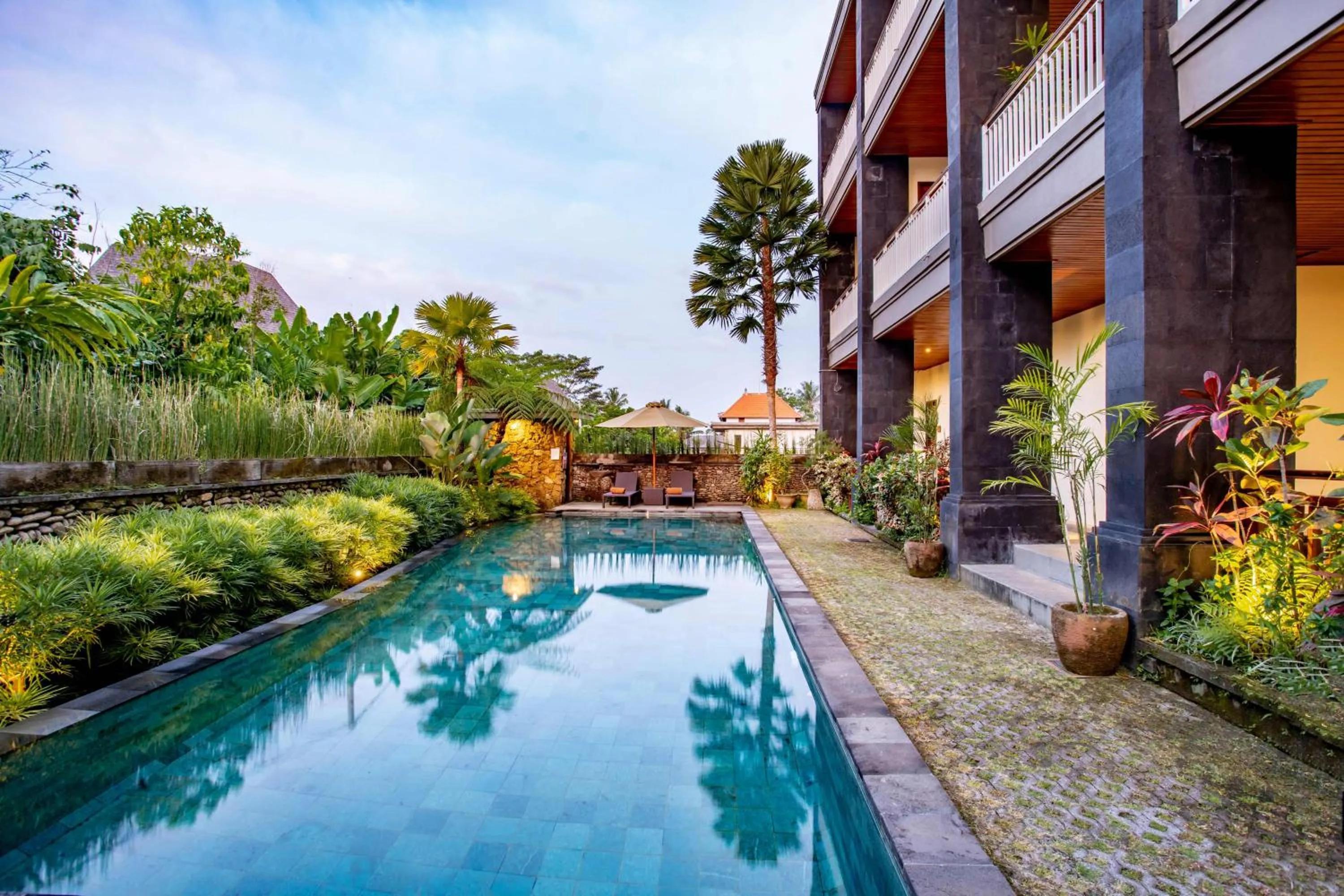 Swimming pool in Paon Desa Ubud