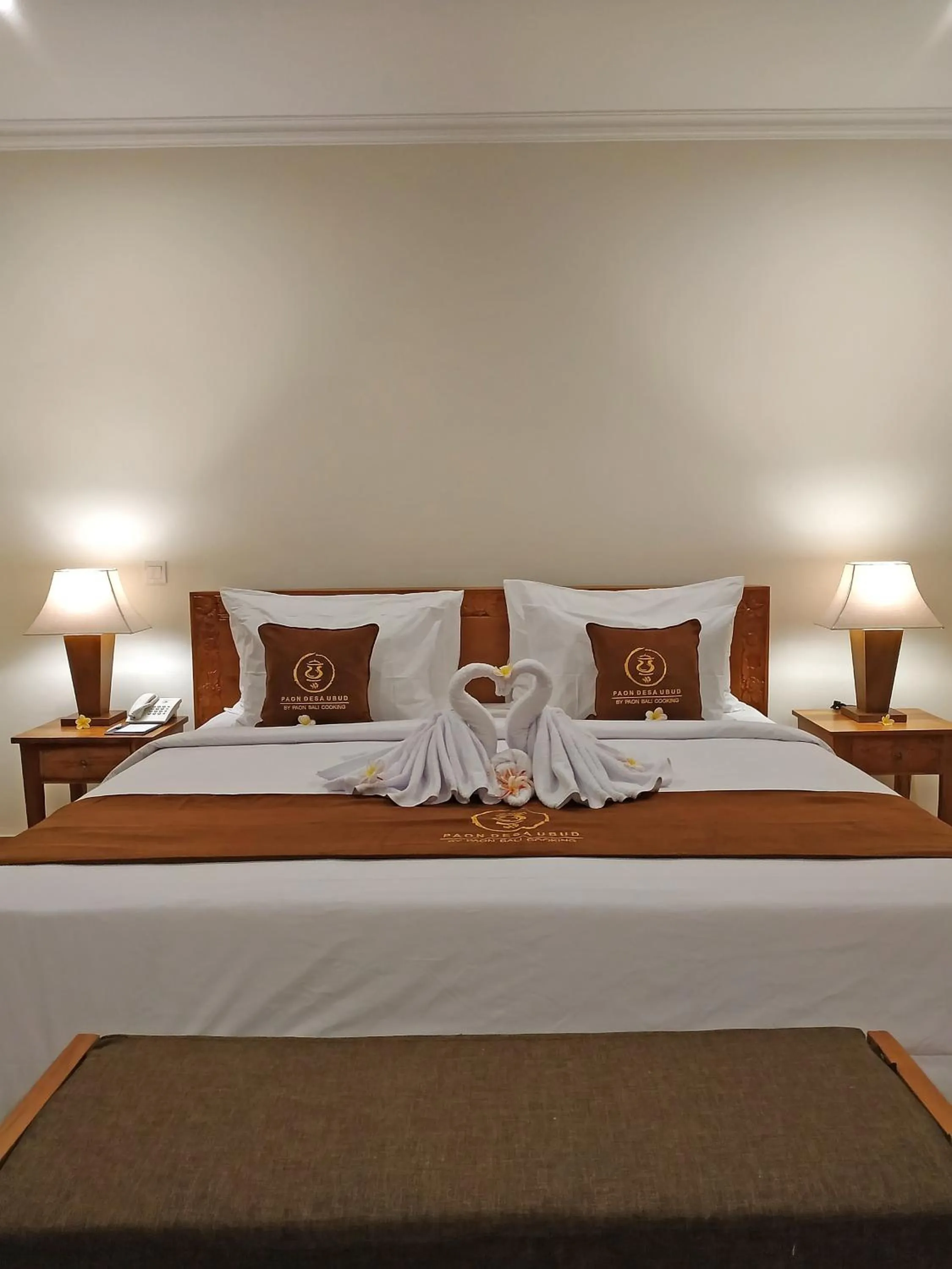 Bed in Paon Desa Ubud