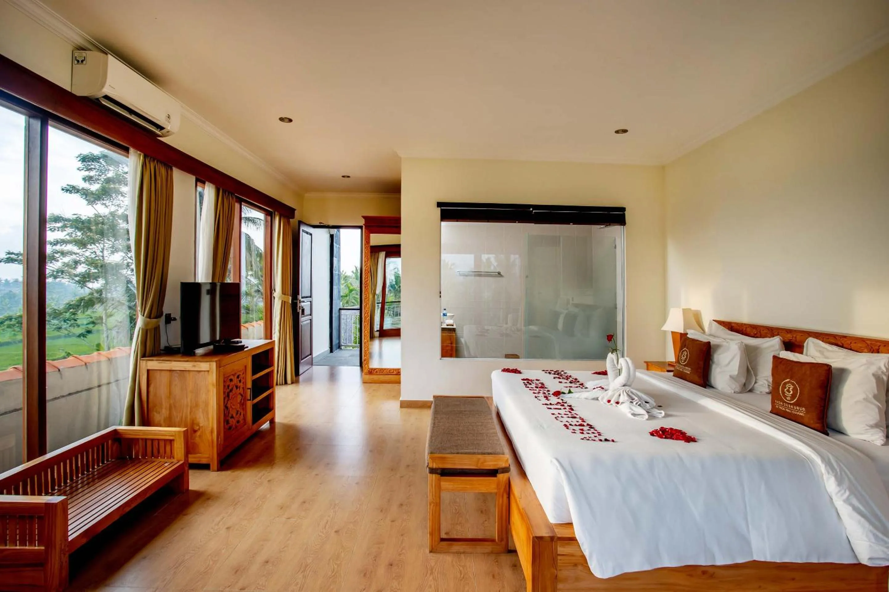 Bedroom, Bed in Paon Desa Ubud