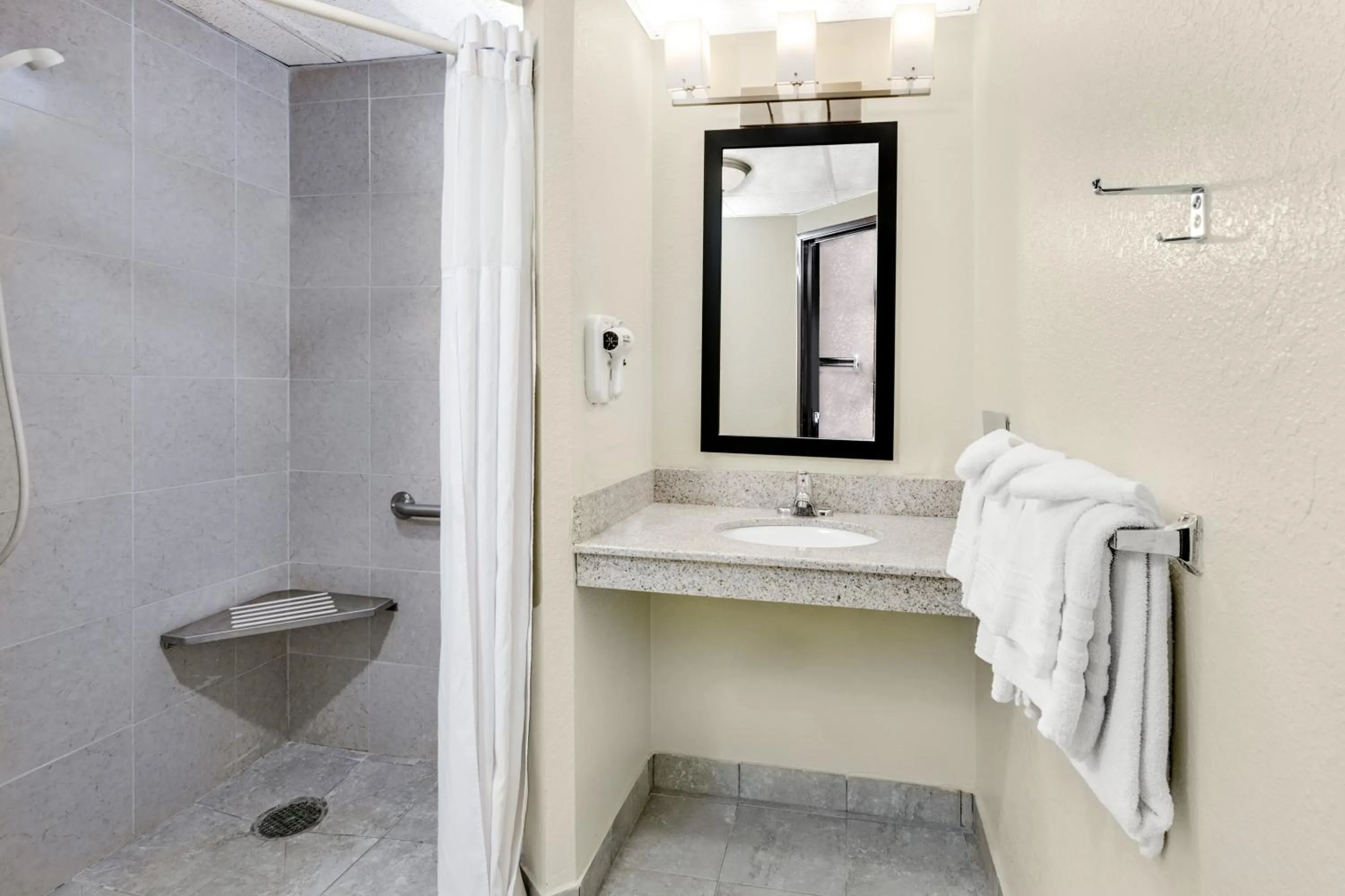 Bathroom in Days Inn by Wyndham Newton