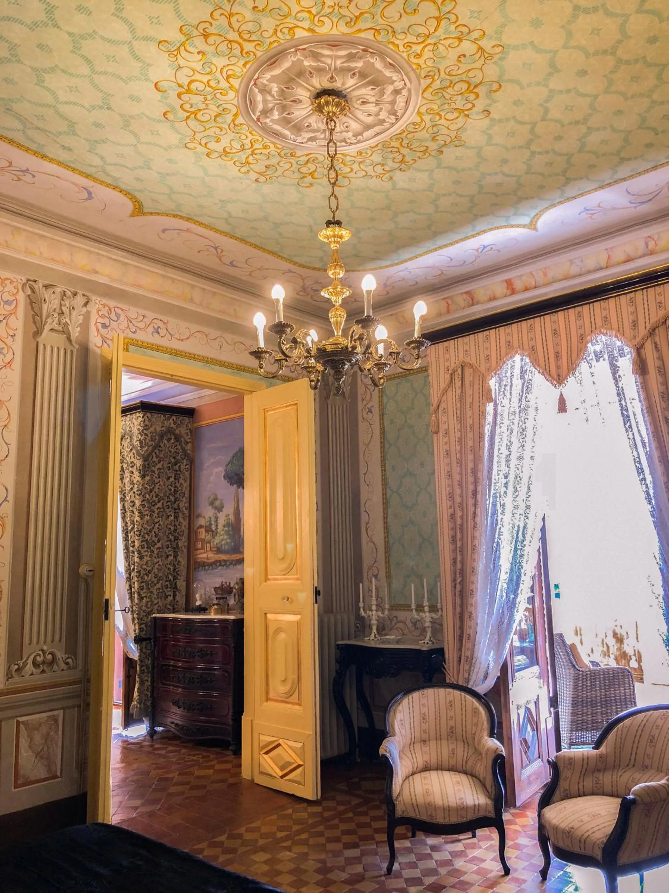 Seating area in Mas El Ricart