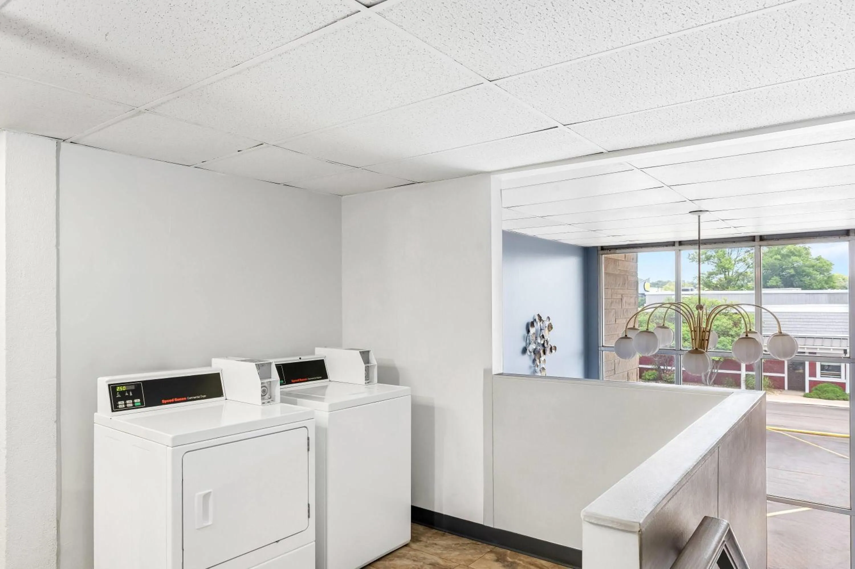 On site in Travelodge by Wyndham Bloomington