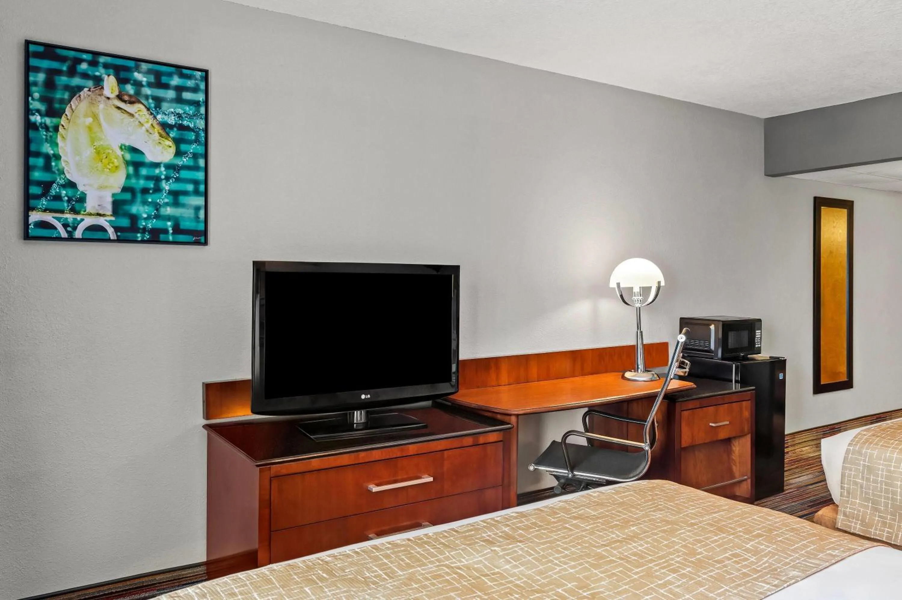 Bed in Travelodge by Wyndham Bloomington