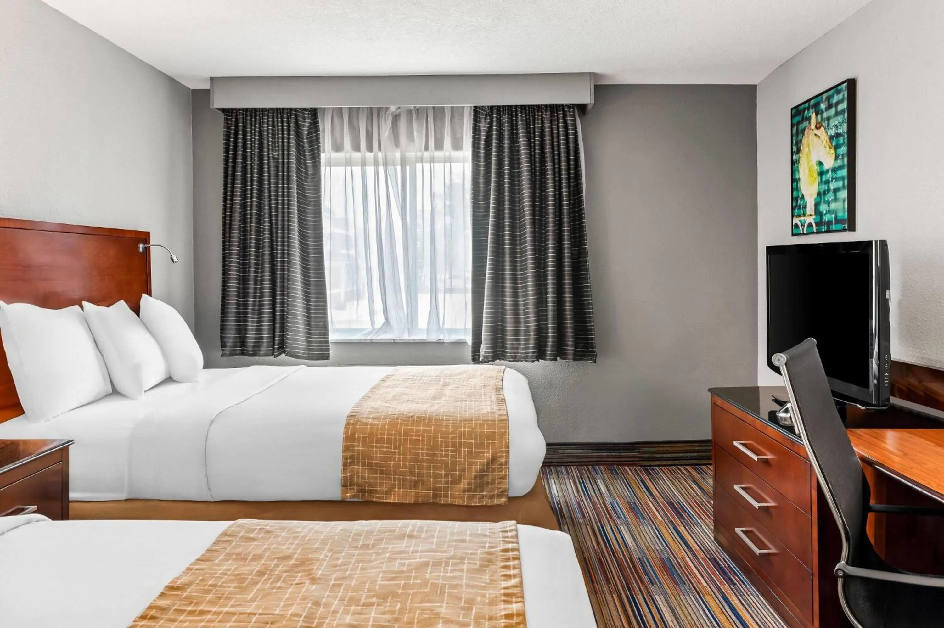 Bed in Travelodge by Wyndham Bloomington