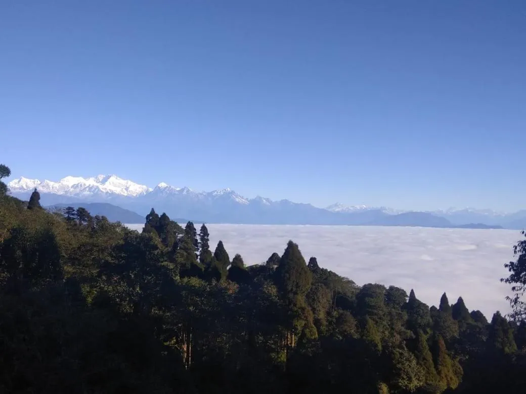 Mountain view in Laliguras Homestay