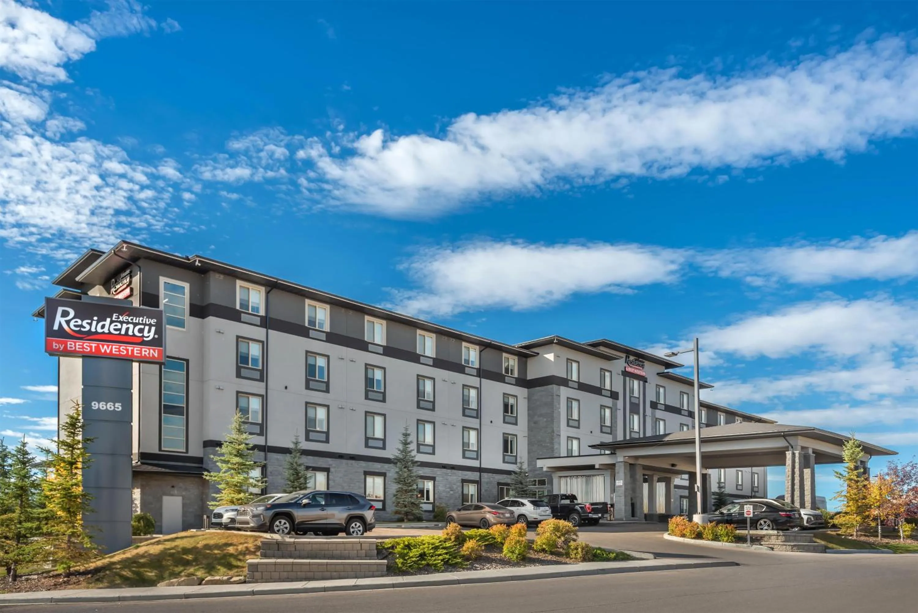 Property building in Executive Residency by Best Western Calgary City View North