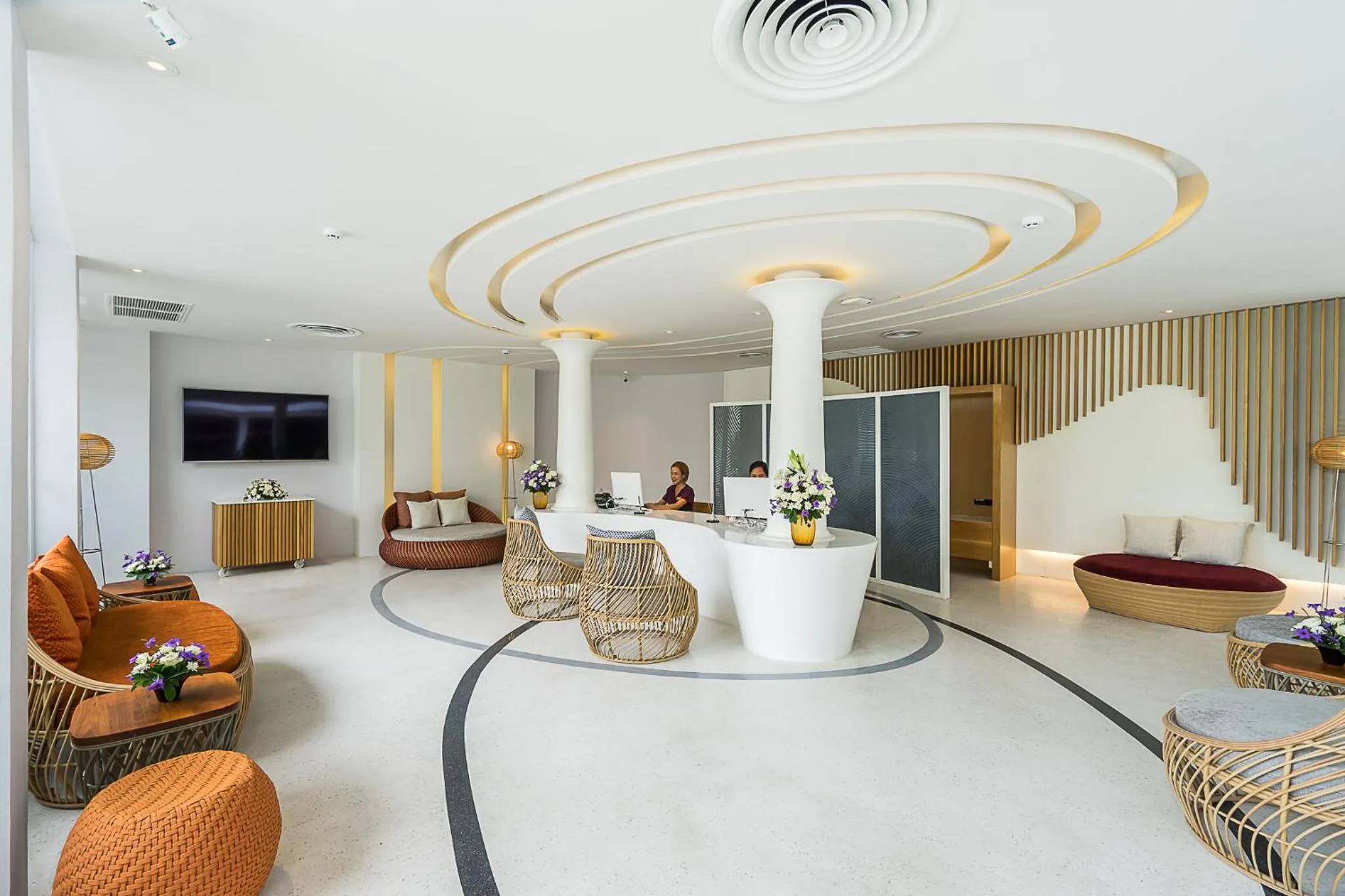 Lobby or reception in La Vida Samui