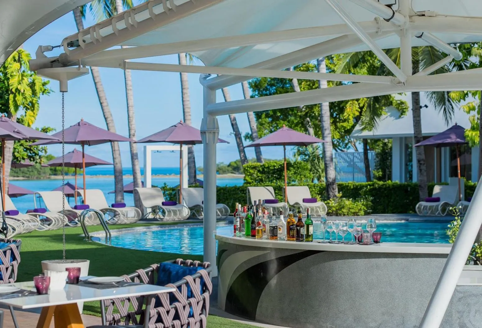 Swimming pool in La Vida Samui