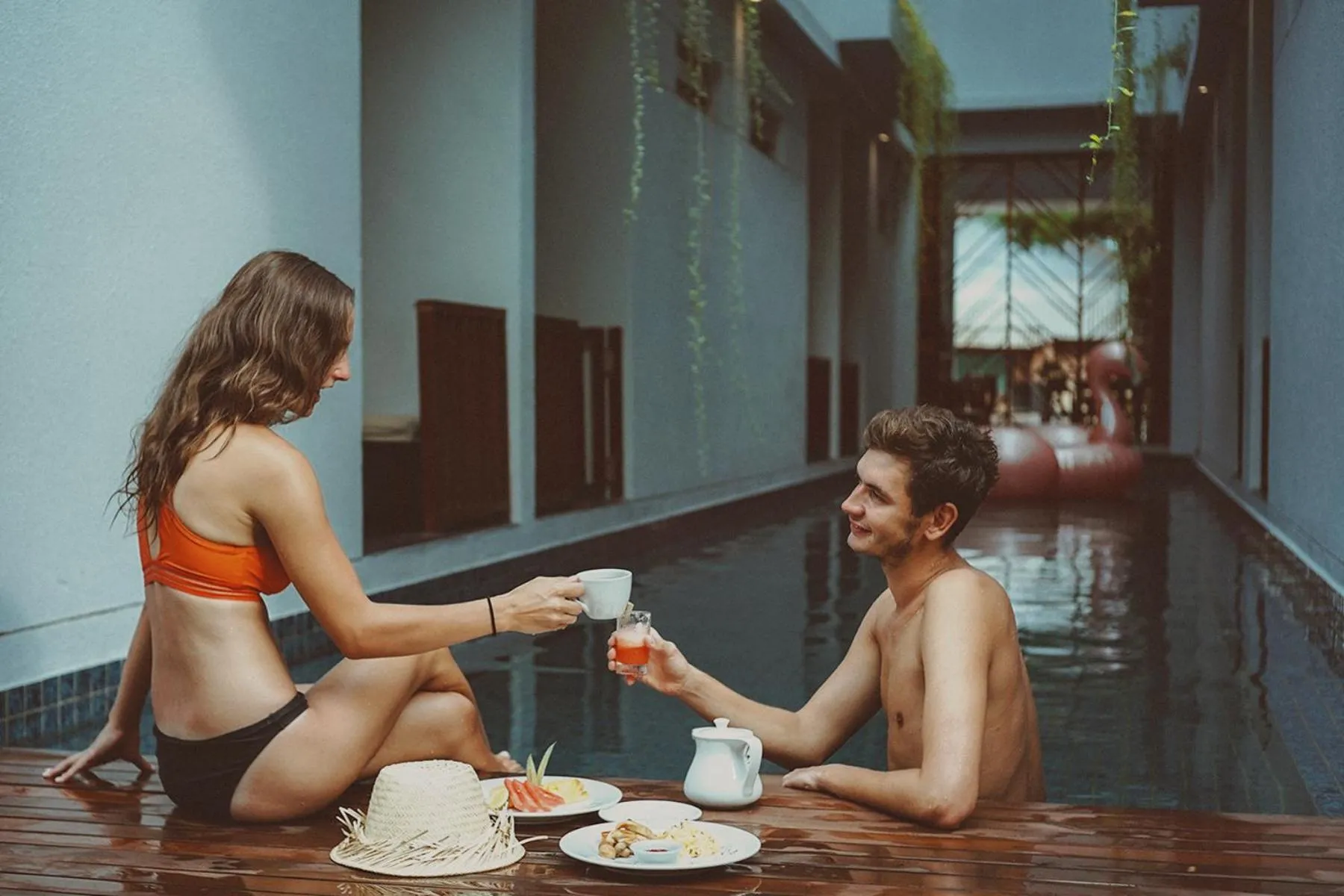 People in Gili Kama Hotel & Villa