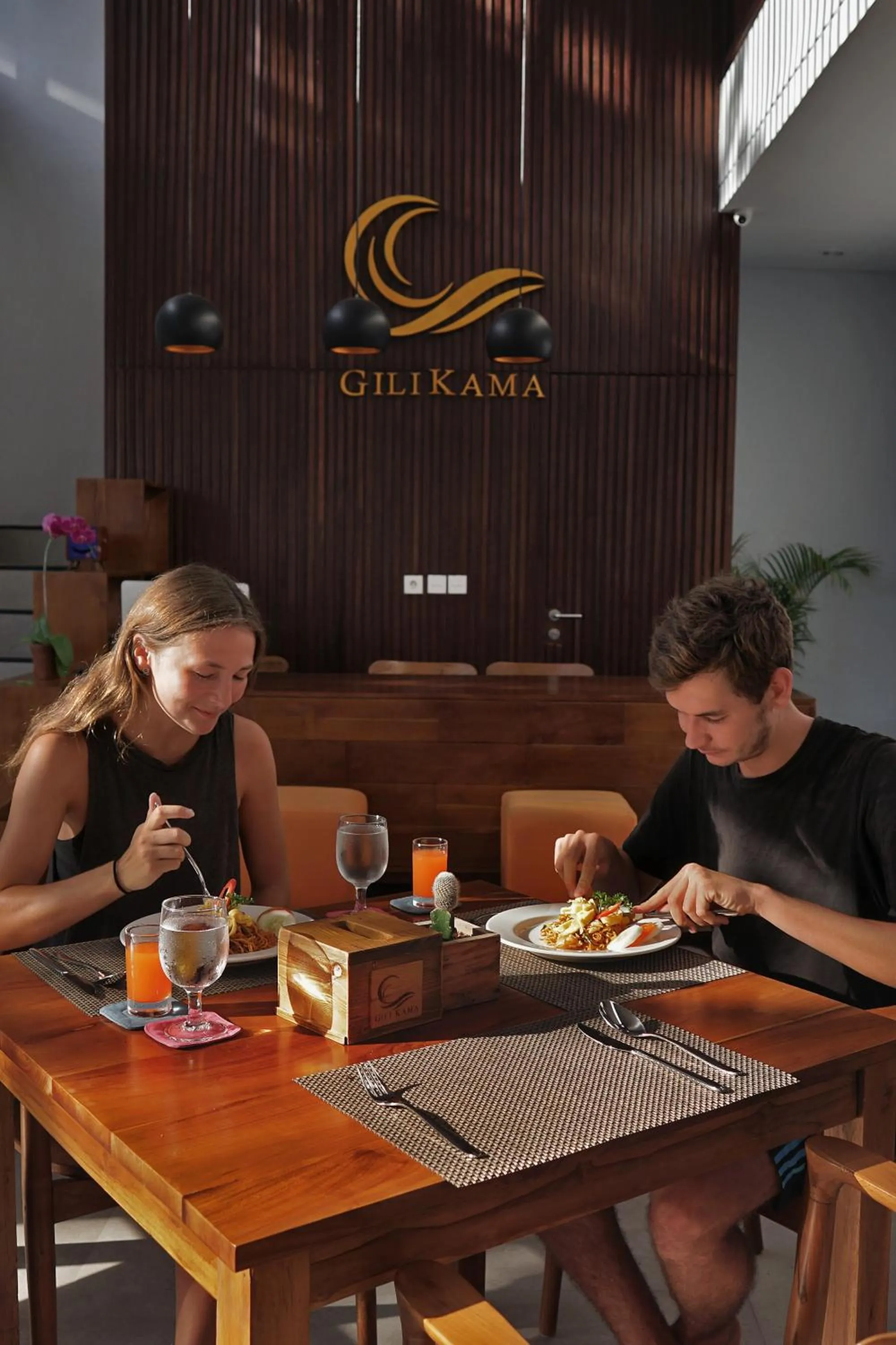 People in Gili Kama Hotel & Villa