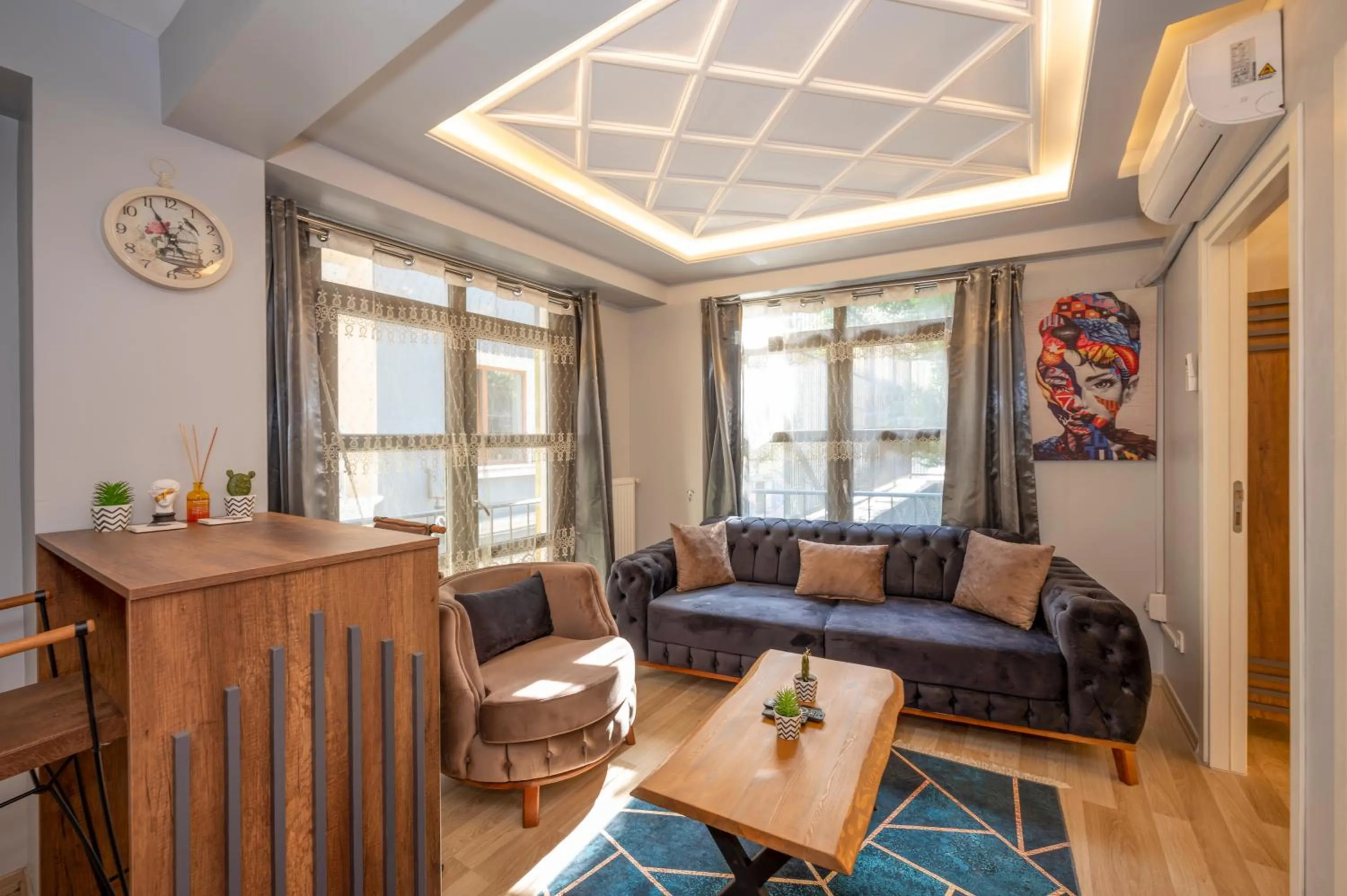 Living room in Dorne Suite Taksim Hotel