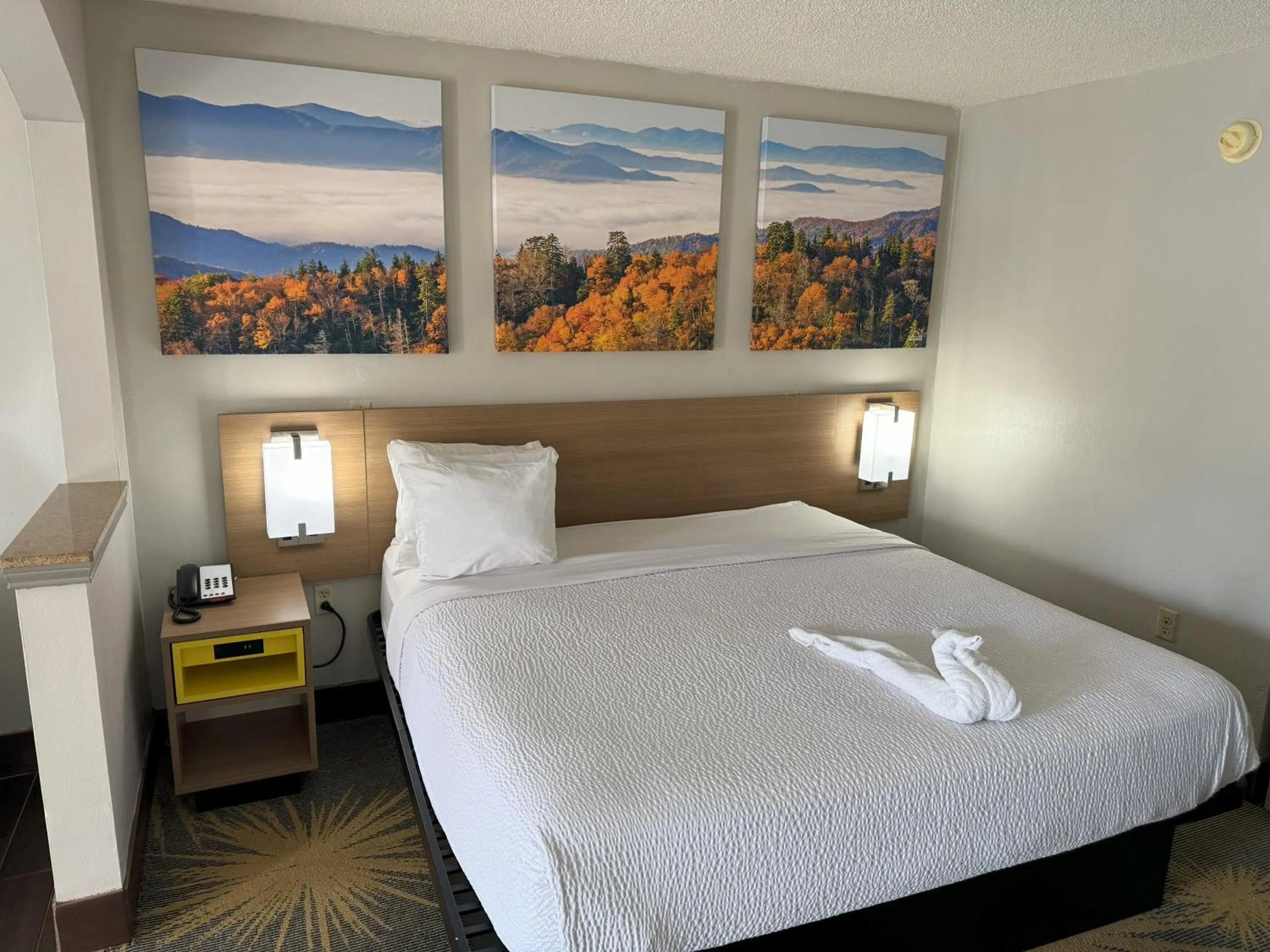 Bed in Days Inn & Suites by Wyndham Tuscaloosa - Univ. of Alabama
