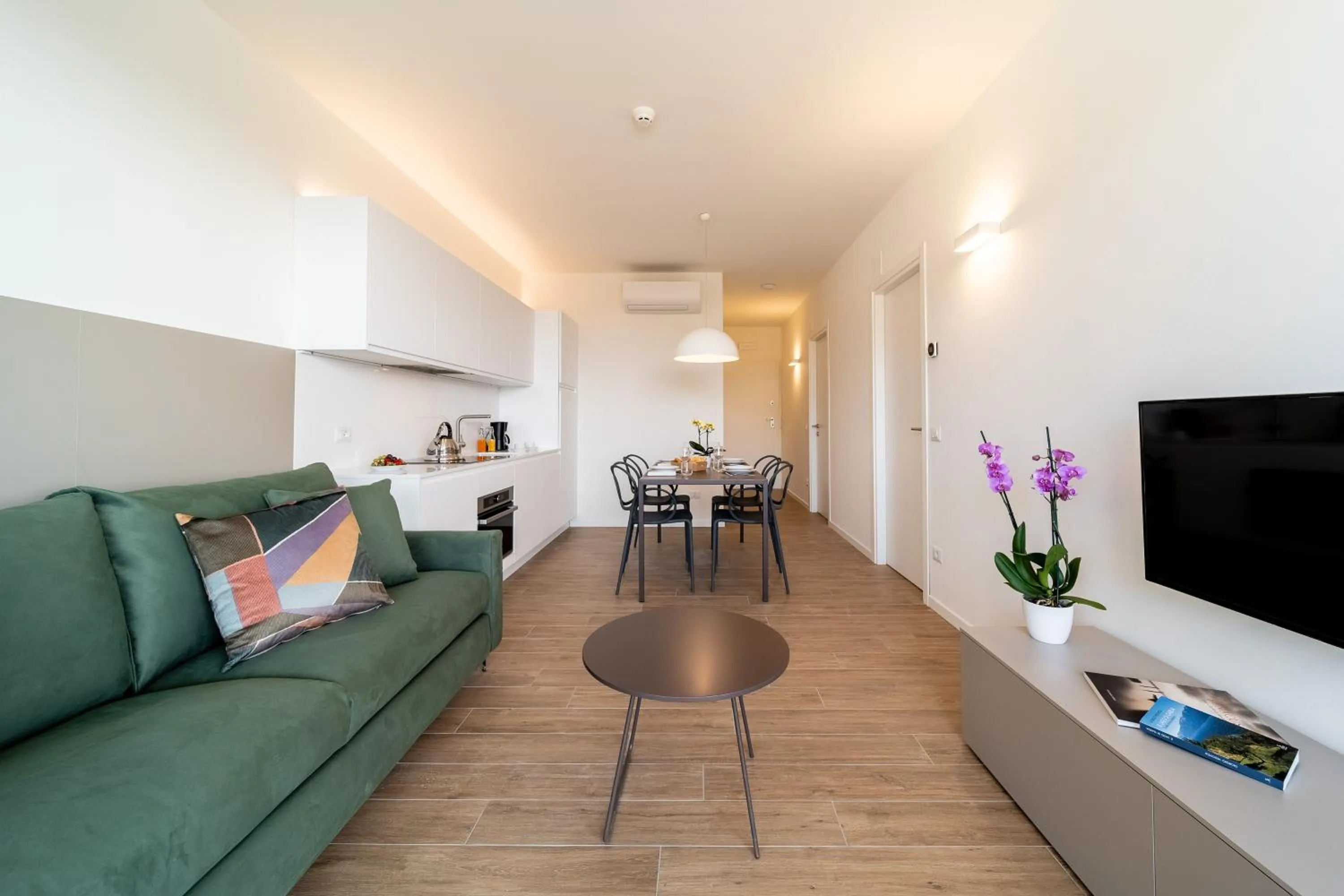 Living room in Residenza Olivo