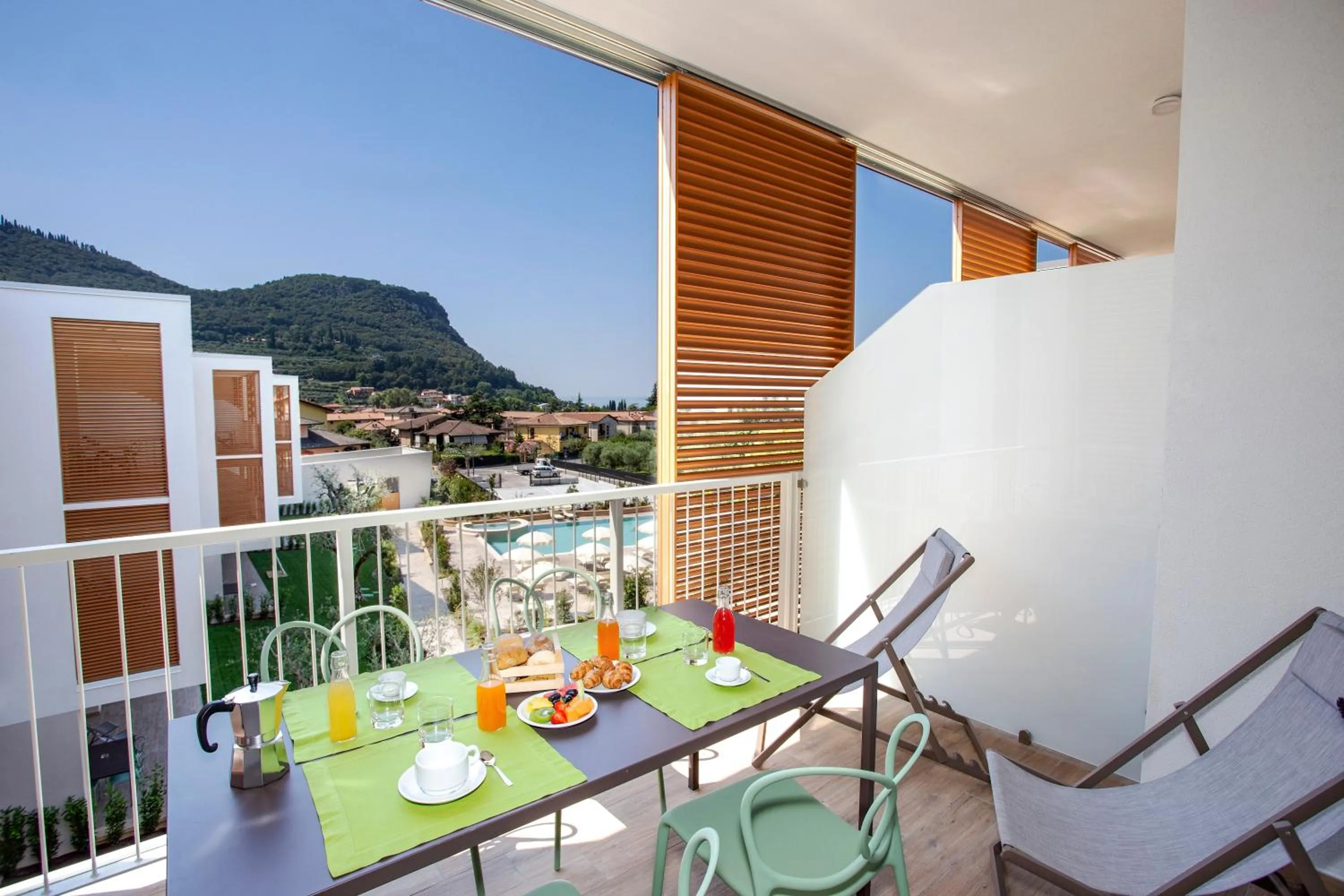 Balcony/Terrace in Residenza Olivo