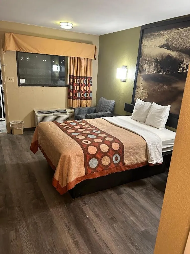 Bed in Super 8 by Wyndham Shelby