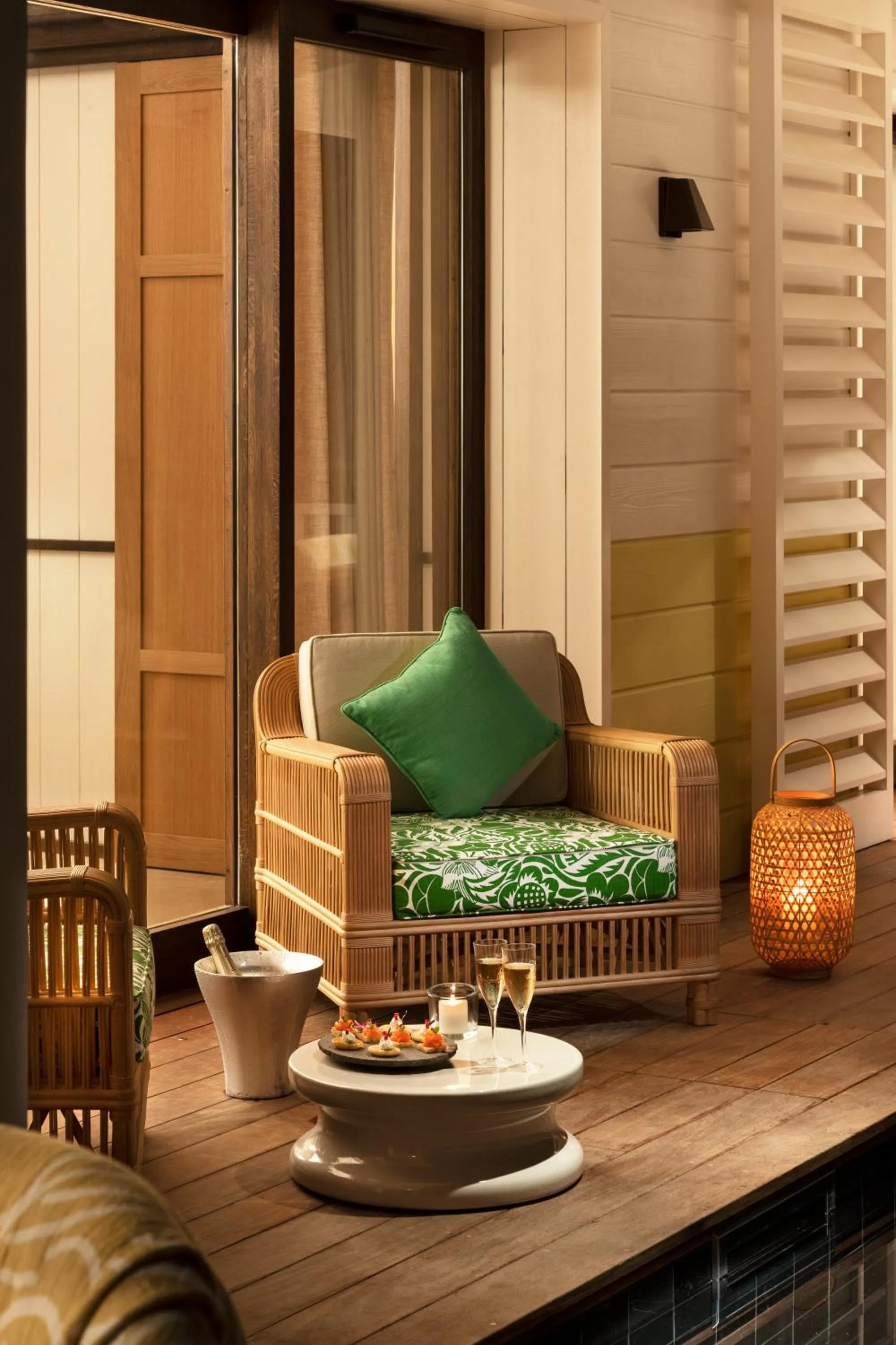 Balcony/Terrace in Hôtel Barrière Le Carl Gustaf St Barth