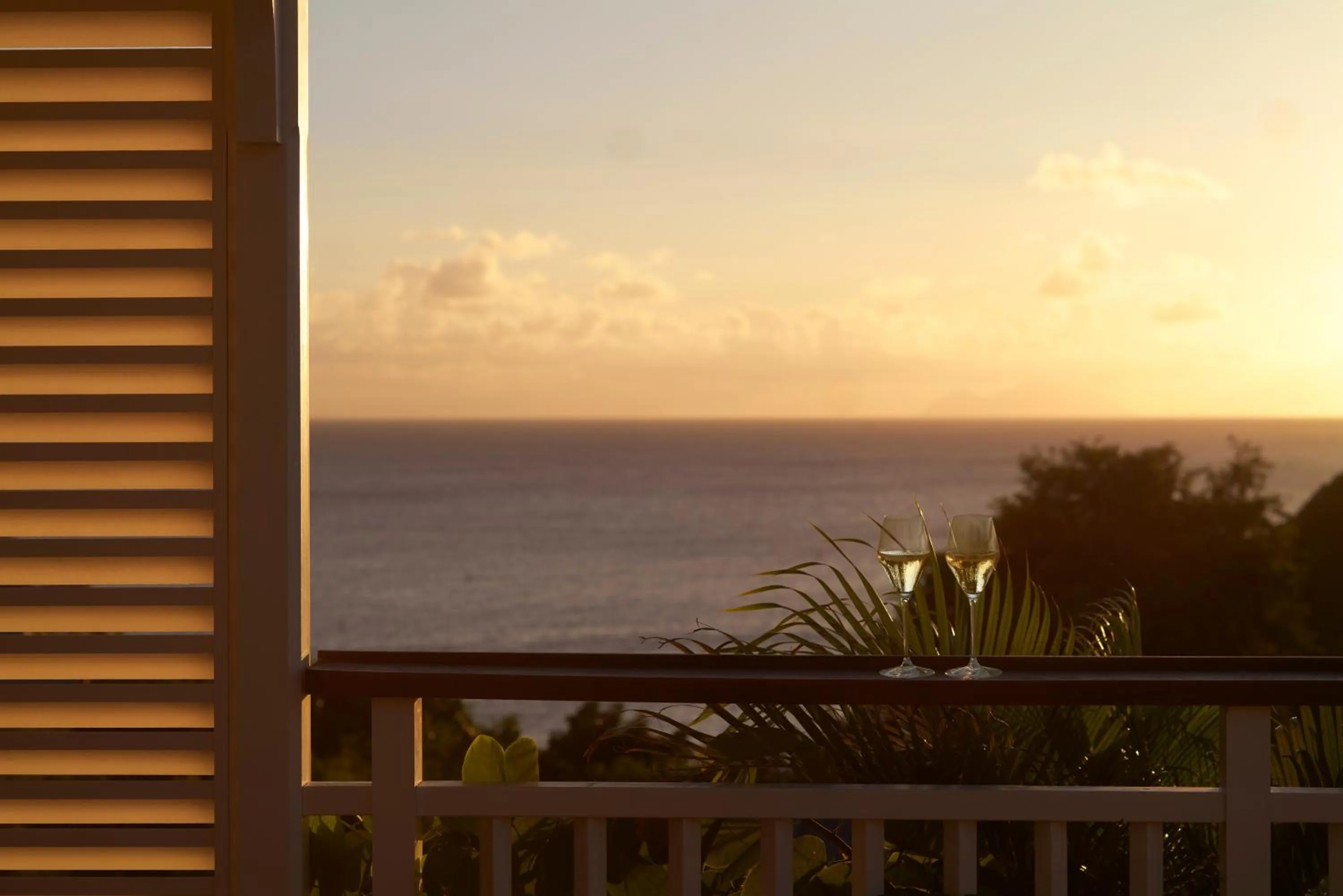 Balcony/Terrace in Hôtel Barrière Le Carl Gustaf St Barth