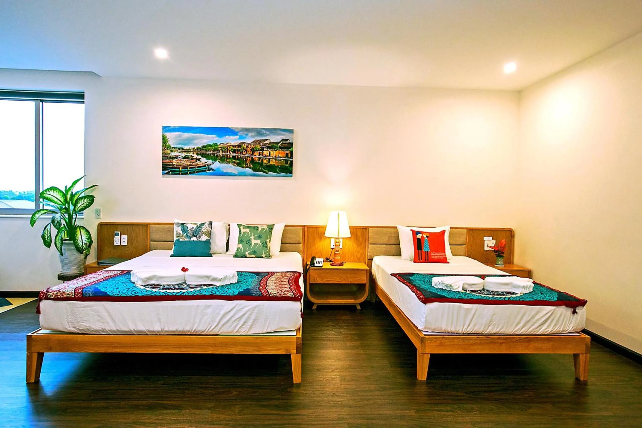 Living room in Silk and Sea Hotel