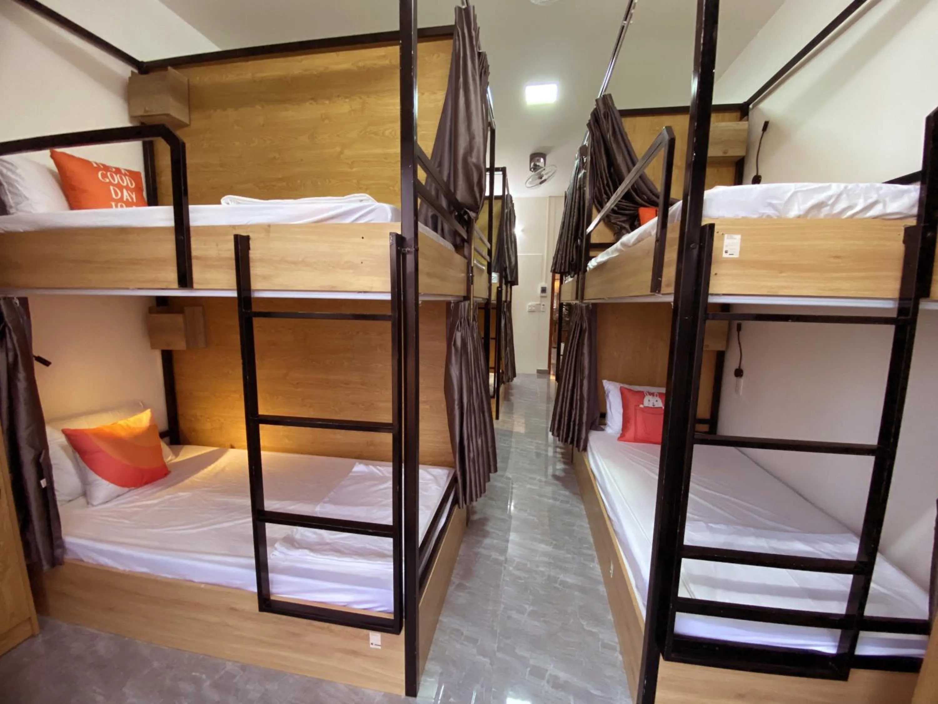 Bed in Silk and Sea Hotel