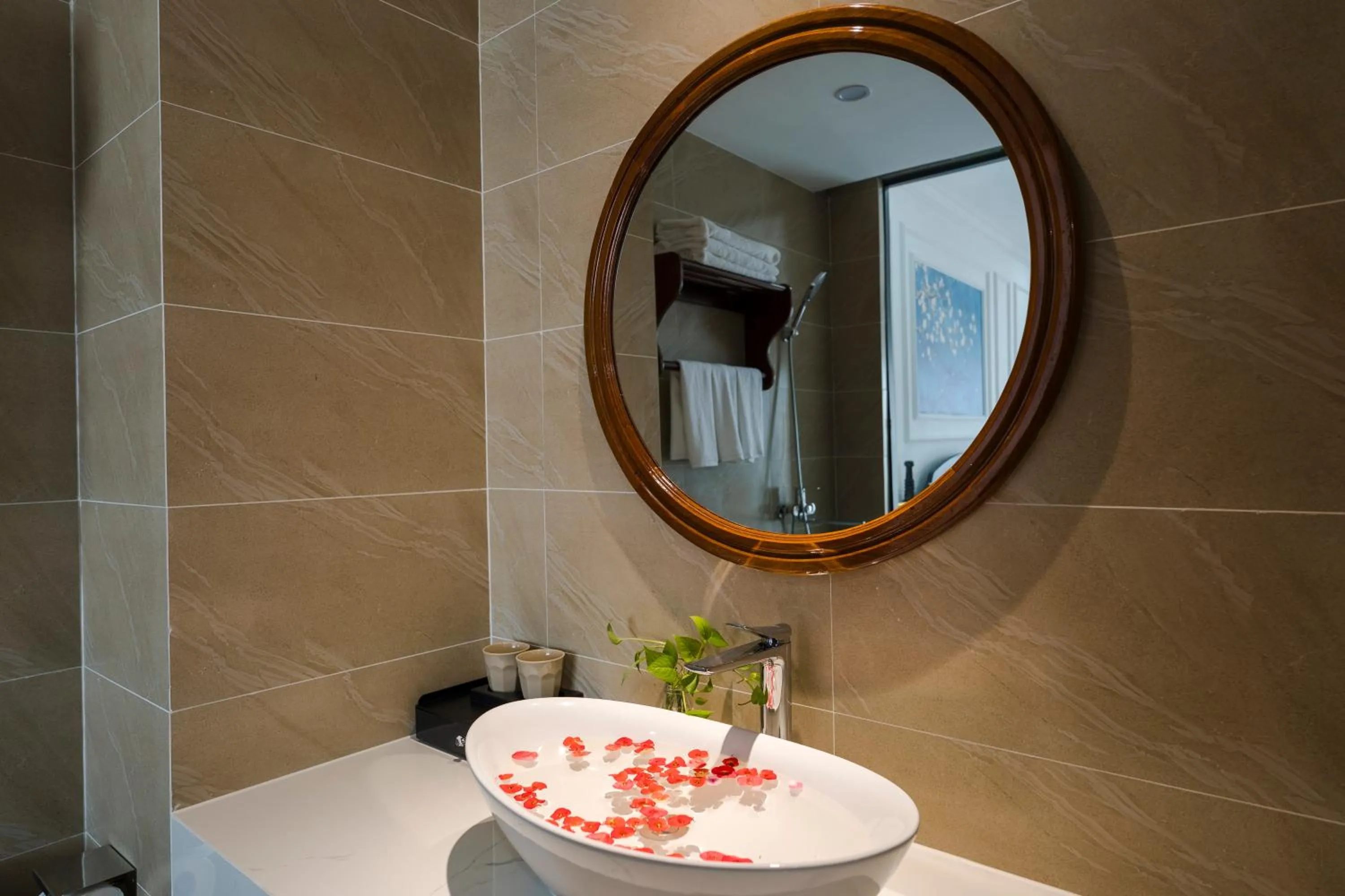 Shower in Ancient Beach Boutique & Spa - Beachfront Hotel