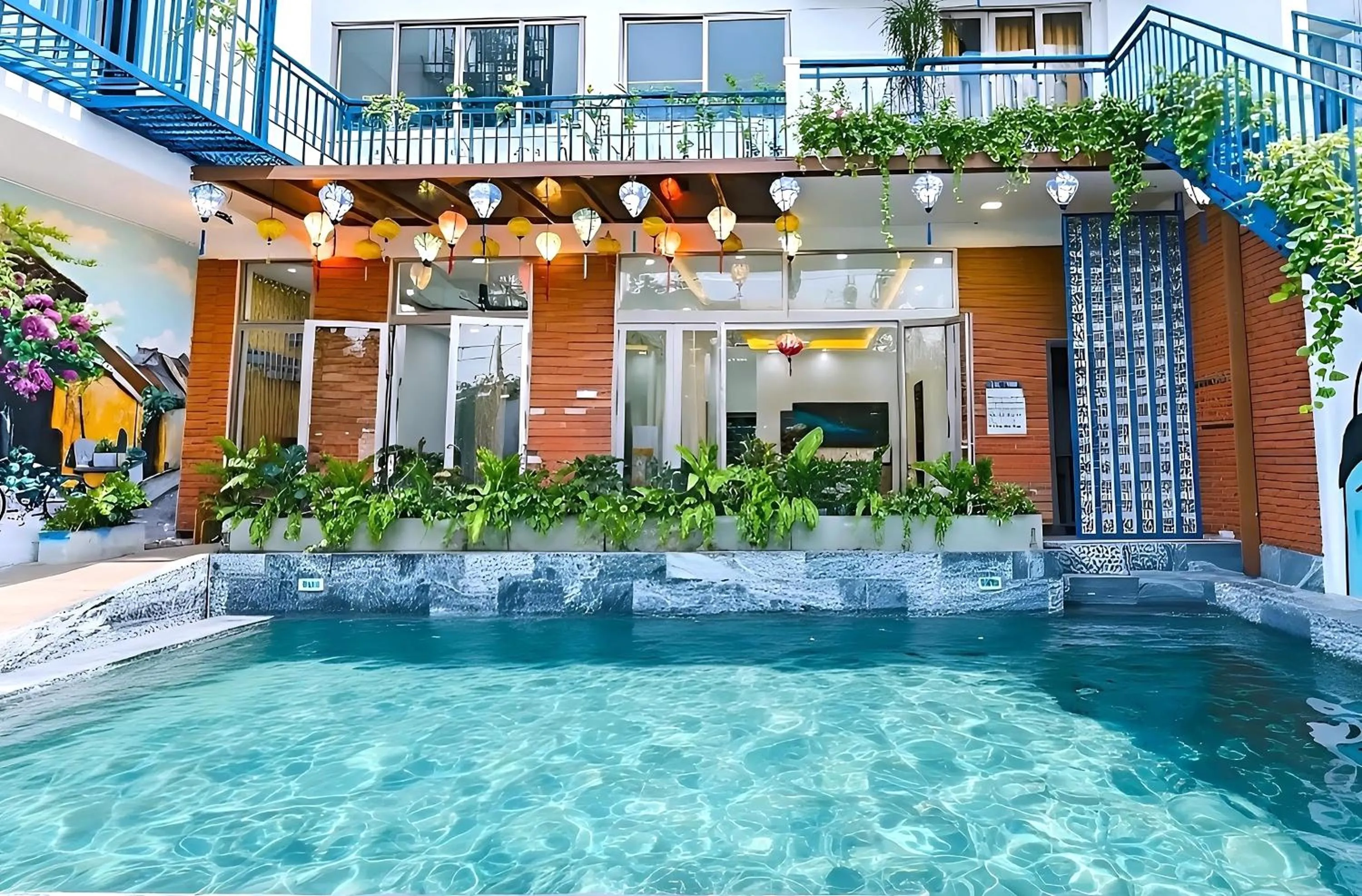 Swimming pool in Ancient Beach Boutique & Spa - Beachfront Hotel